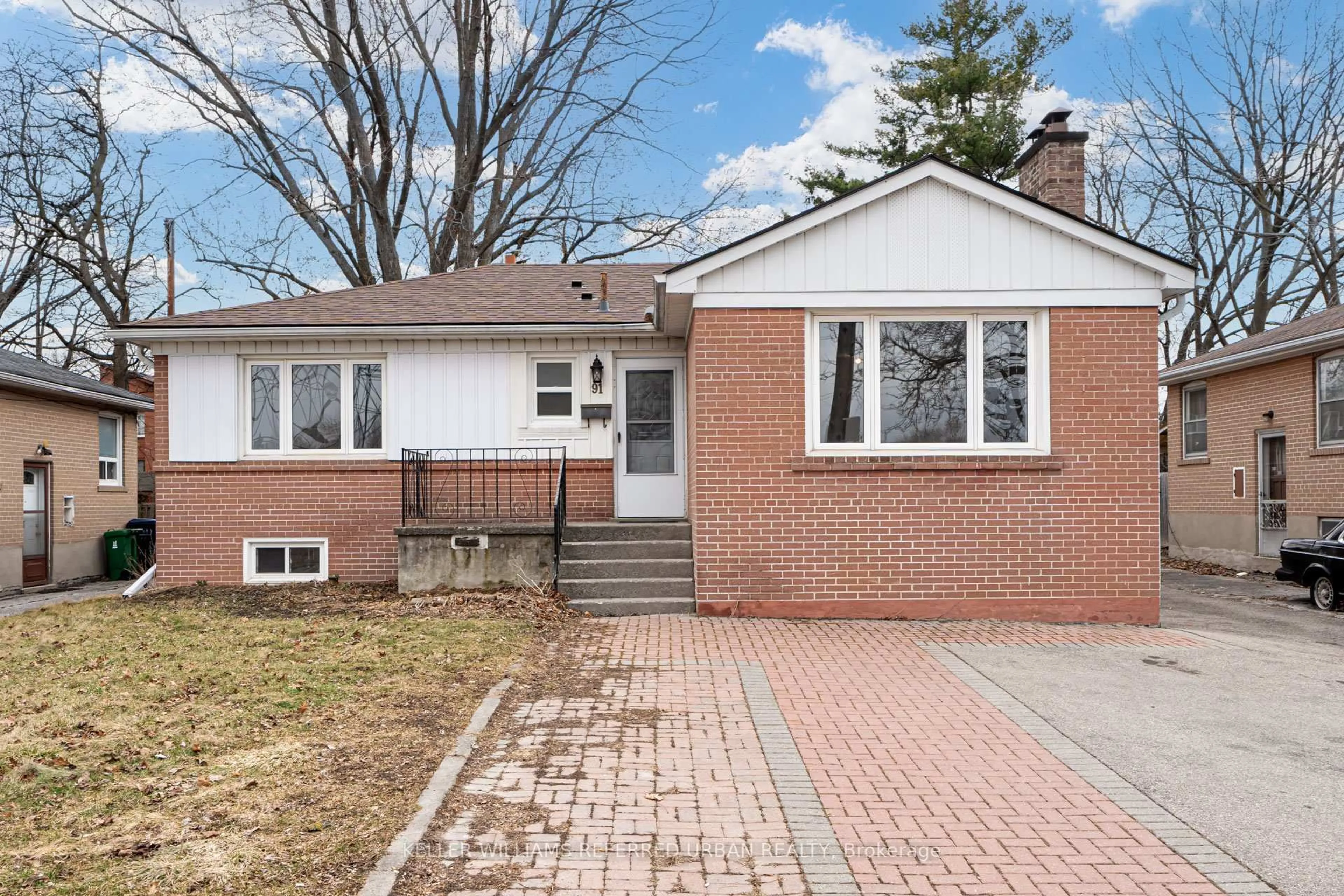 Home with brick exterior material, street for 91 Bishop Ave, Toronto Ontario M2M 1Z5