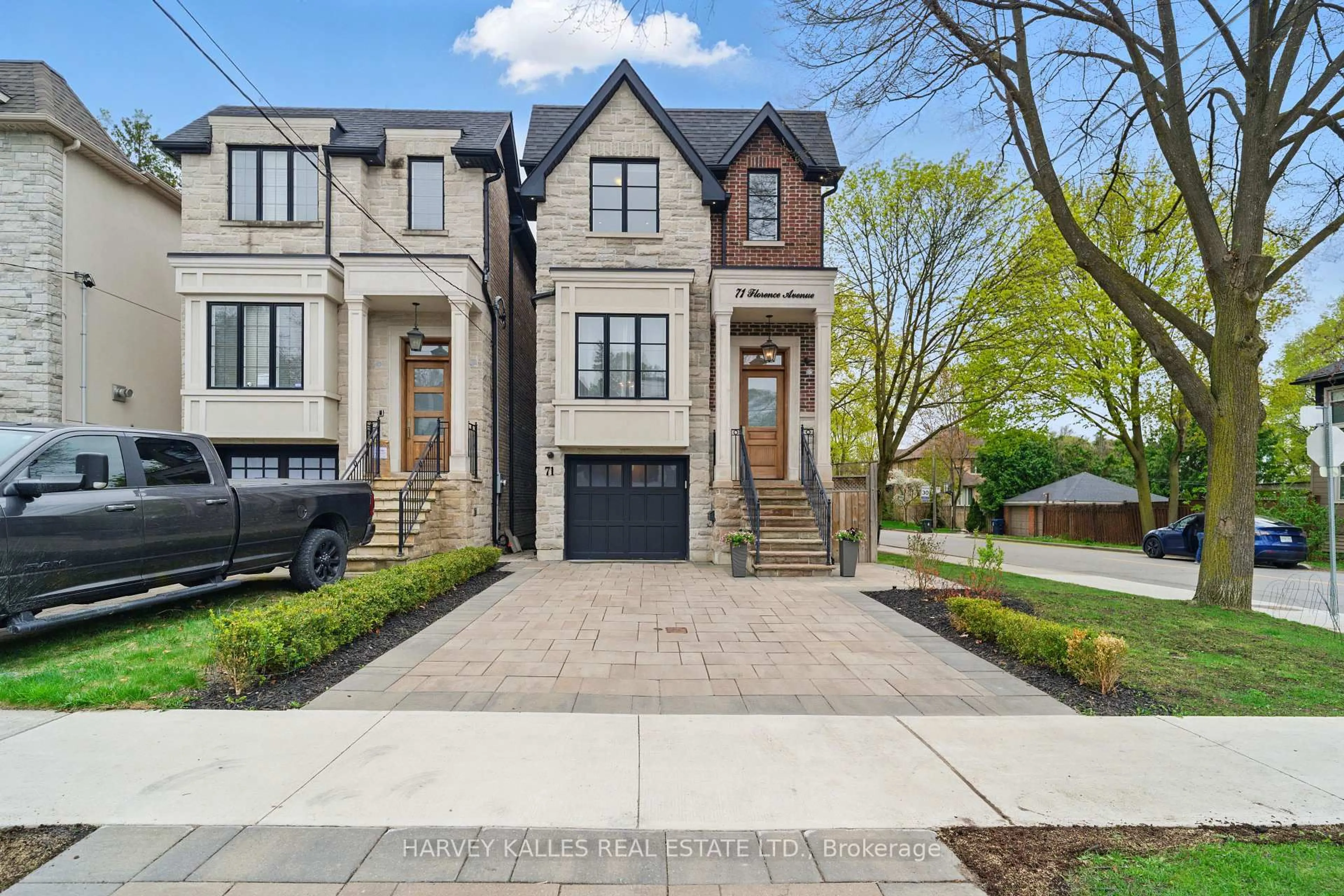 Home with brick exterior material, street for 71 Florence Ave, Toronto Ontario M2N 1G1