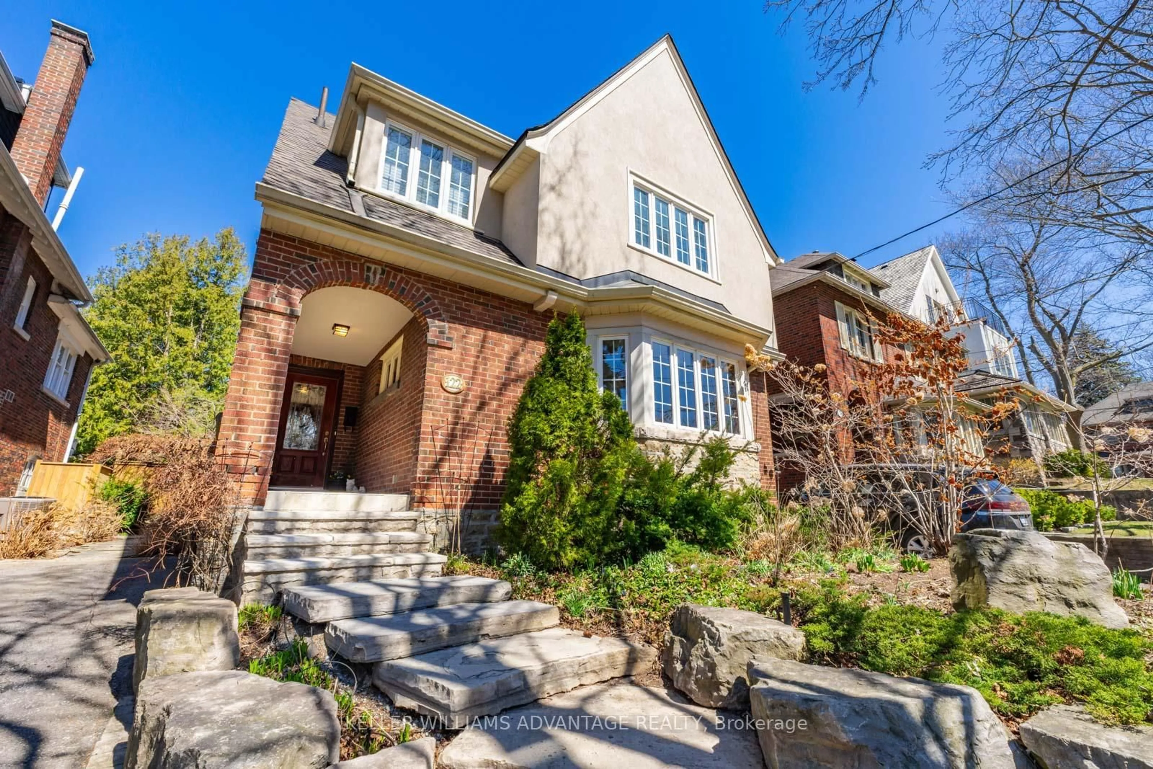Home with brick exterior material, street for 122 Garfield Ave, Toronto Ontario M4T 1G1