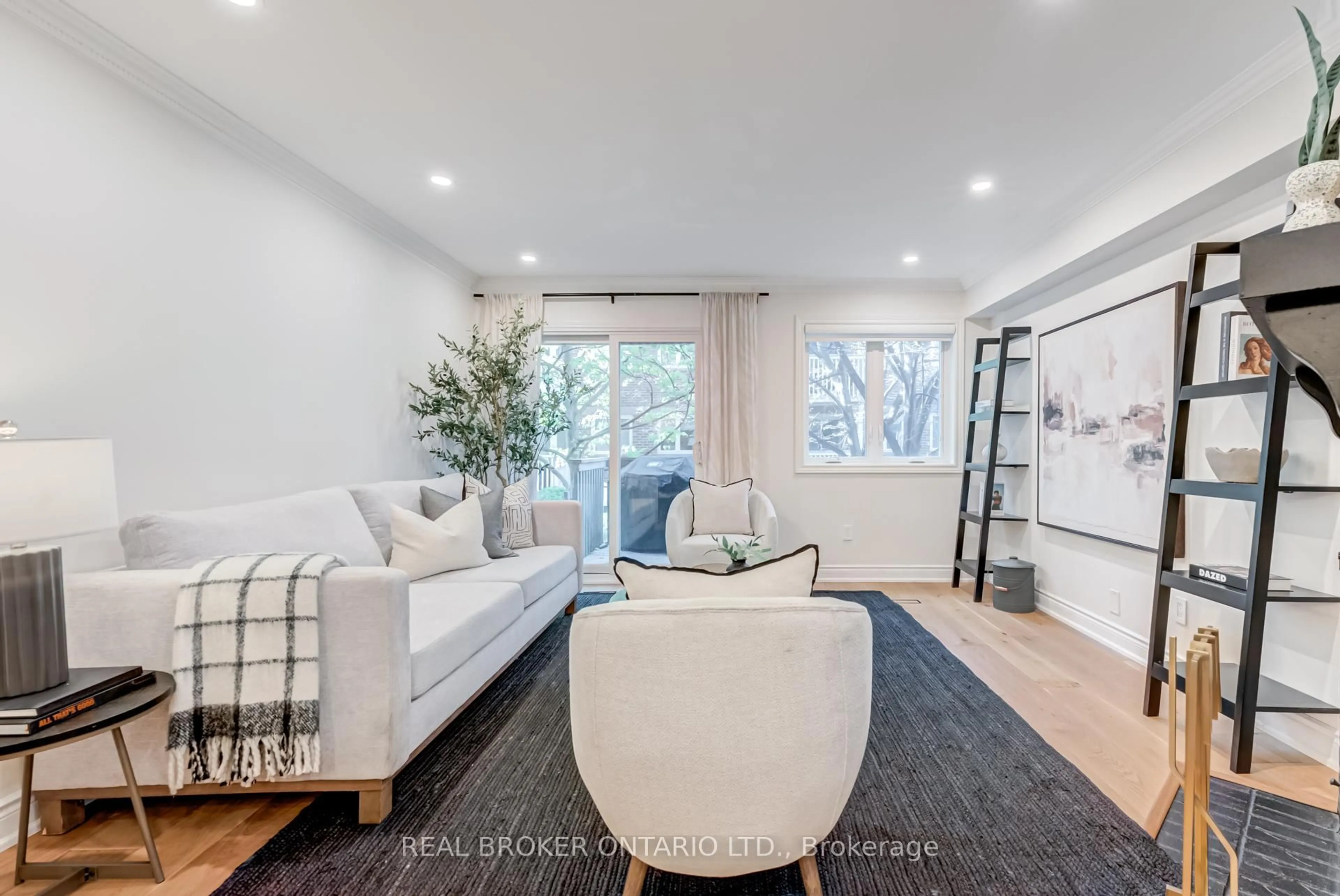 Living room with furniture, unknown for 42A Shank St #A, Toronto Ontario M6J 3T9