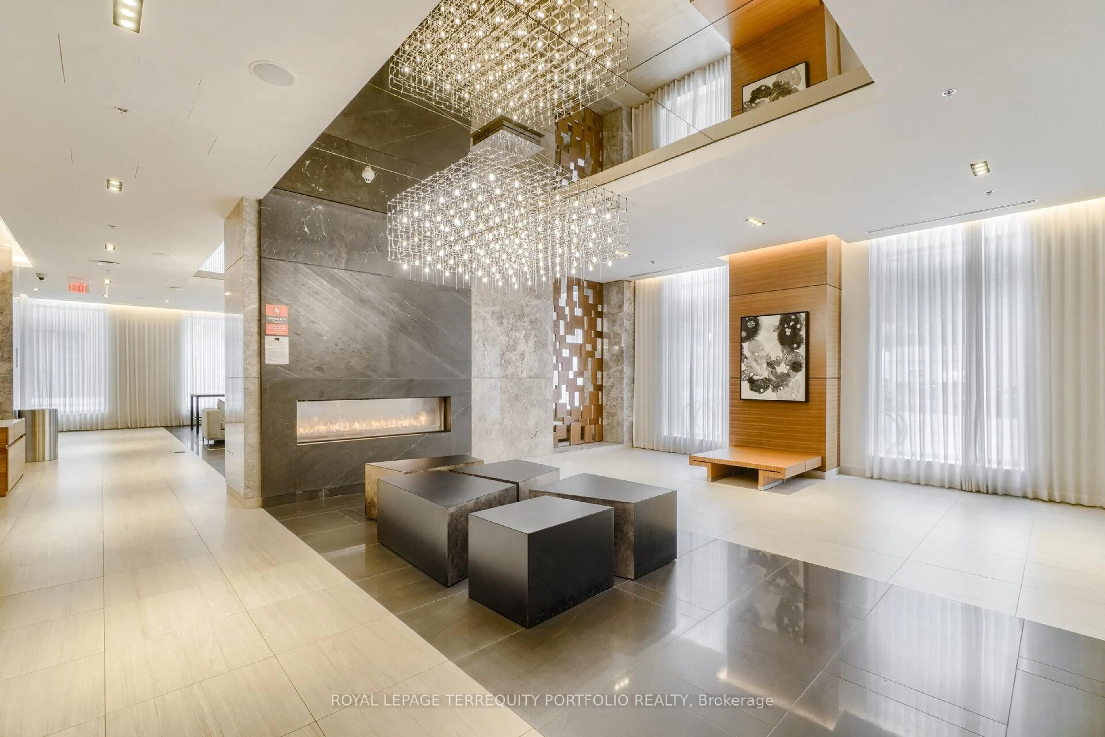 Lobby for 88 Scott St #2509, Toronto Ontario M5E 0A9
