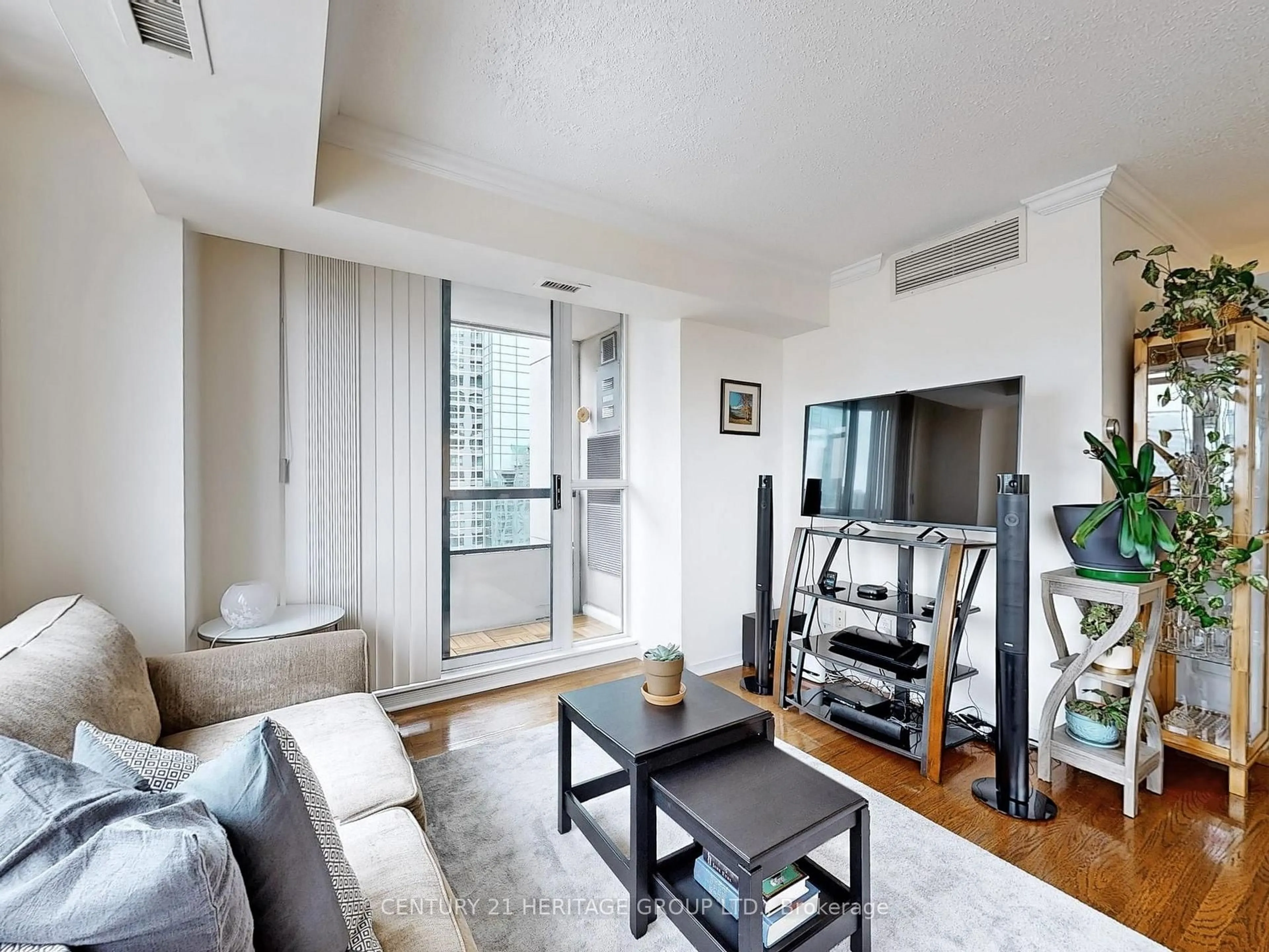 Living room with furniture, unknown for 33 Empress Ave #1510, Toronto Ontario M2N 6Y7