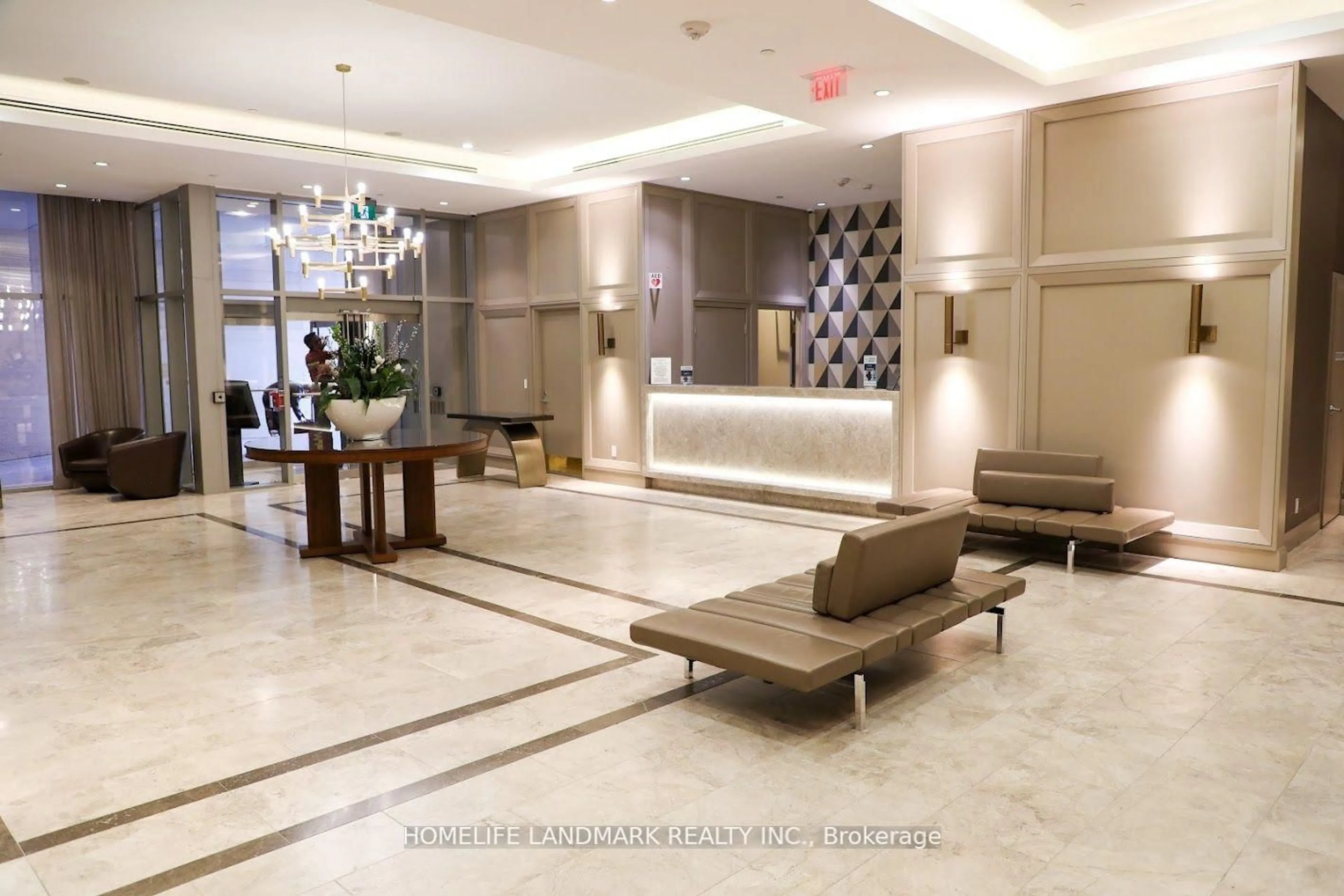Lobby for 155 Yorkville Ave #1920, Toronto Ontario M5R 0B4