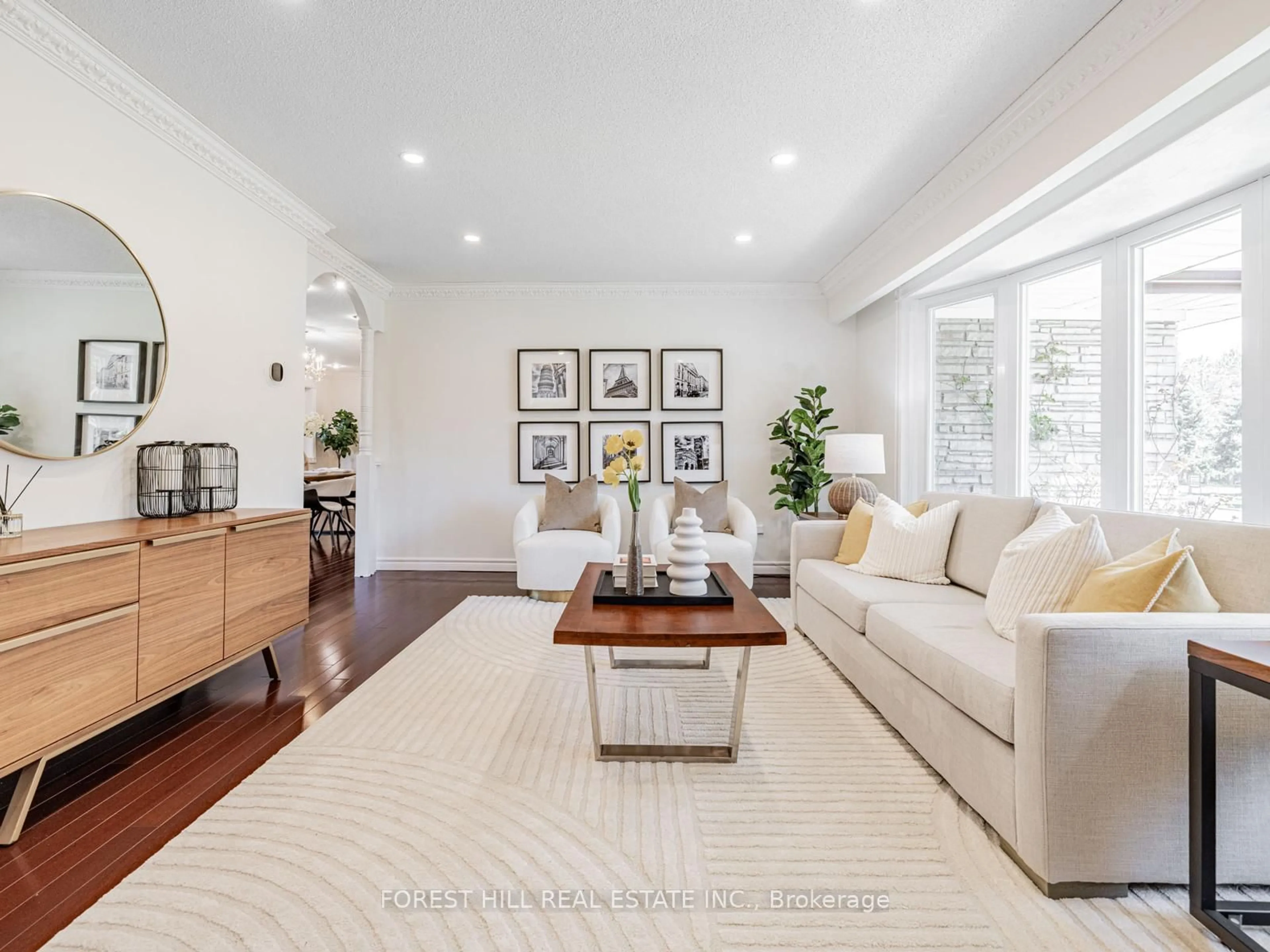 Living room with furniture, unknown for 5 Parmbelle Cres, Toronto Ontario M3A 3G5