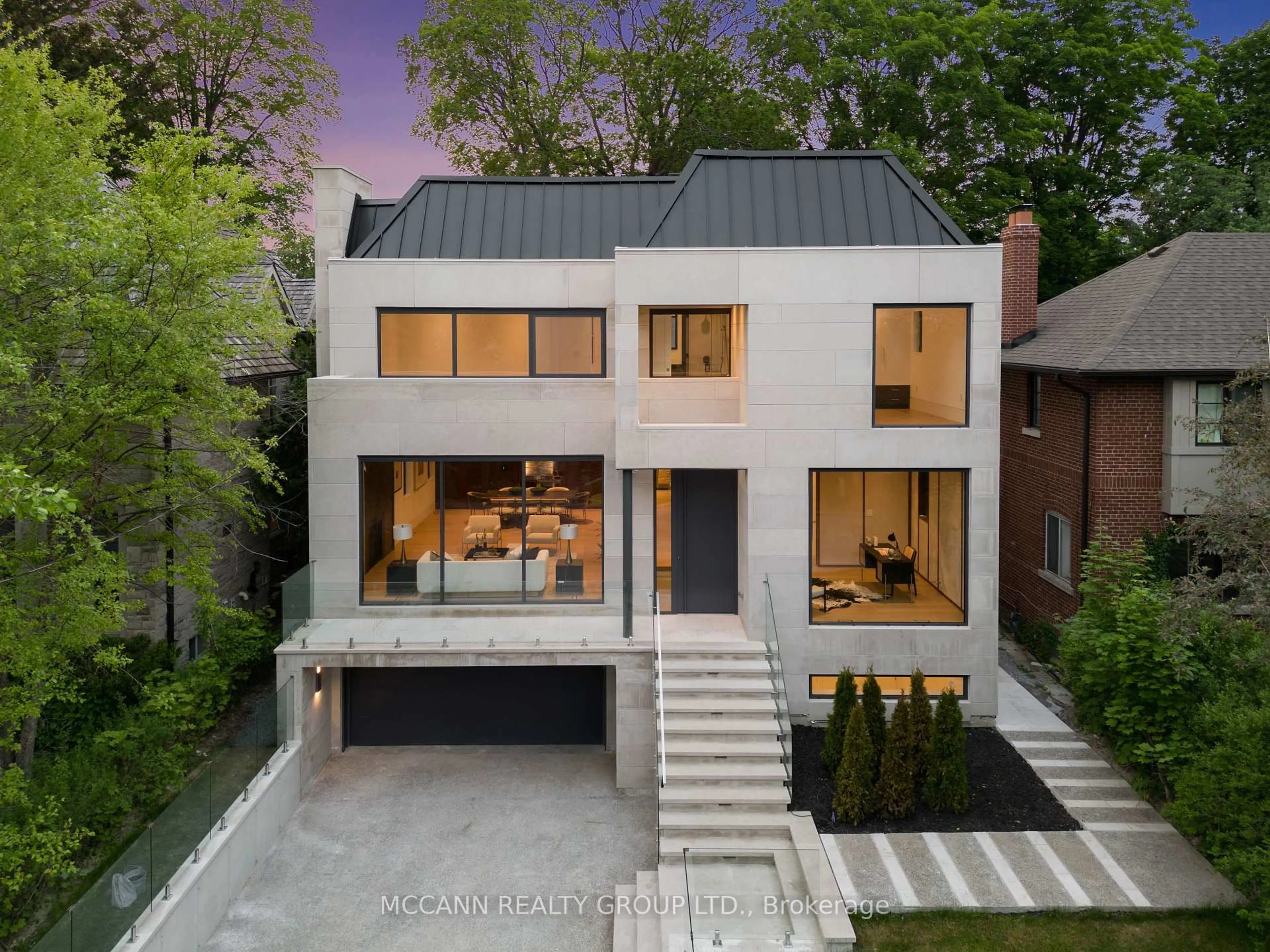 Home with brick exterior material, street for 64 Glengowan Rd, Toronto Ontario M4N 1G4
