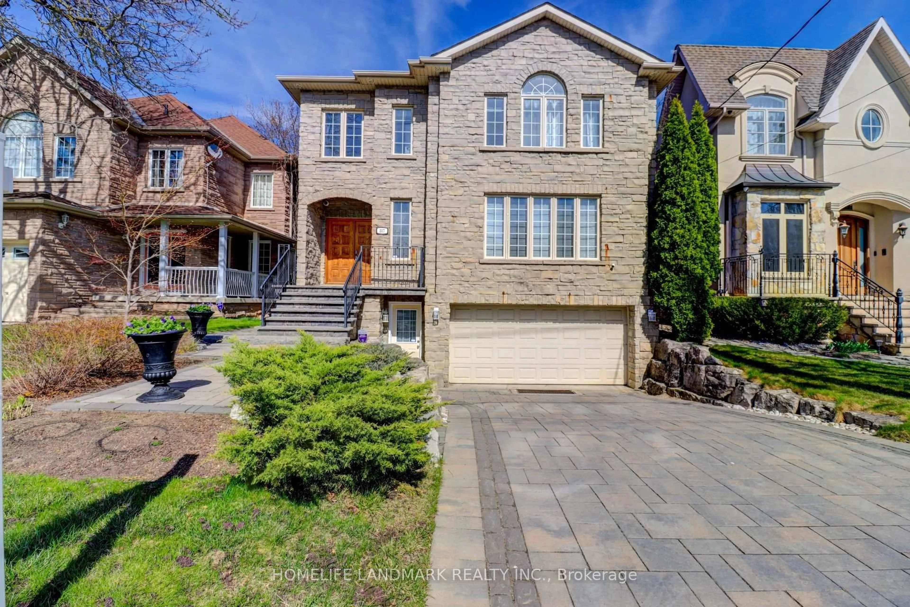 Home with brick exterior material, street for 217 Wilfred Ave, Toronto Ontario M2N 5E2