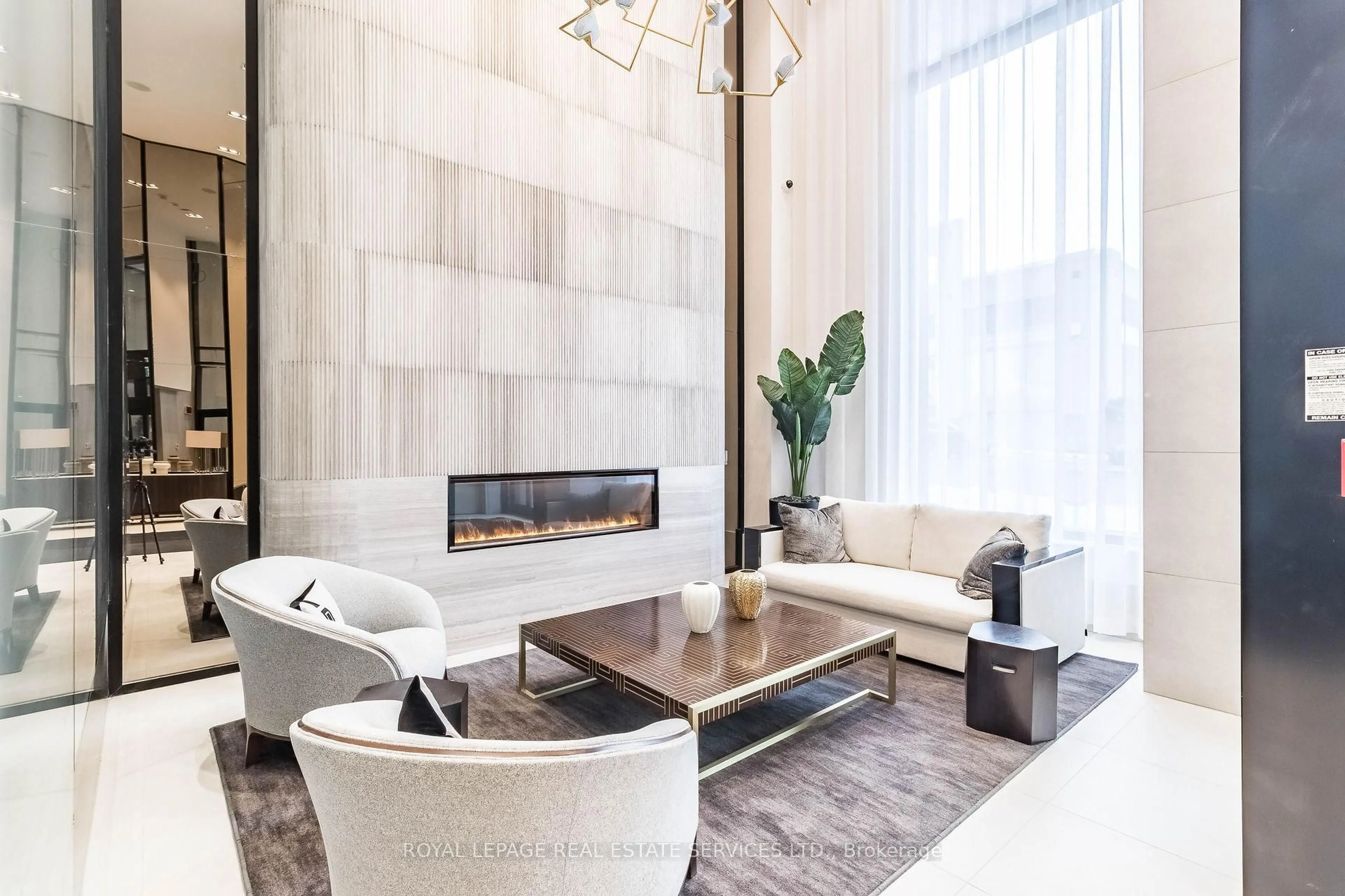 Living room with furniture, unknown for 2020 Bathurst St #718, Toronto Ontario M5P 0A6