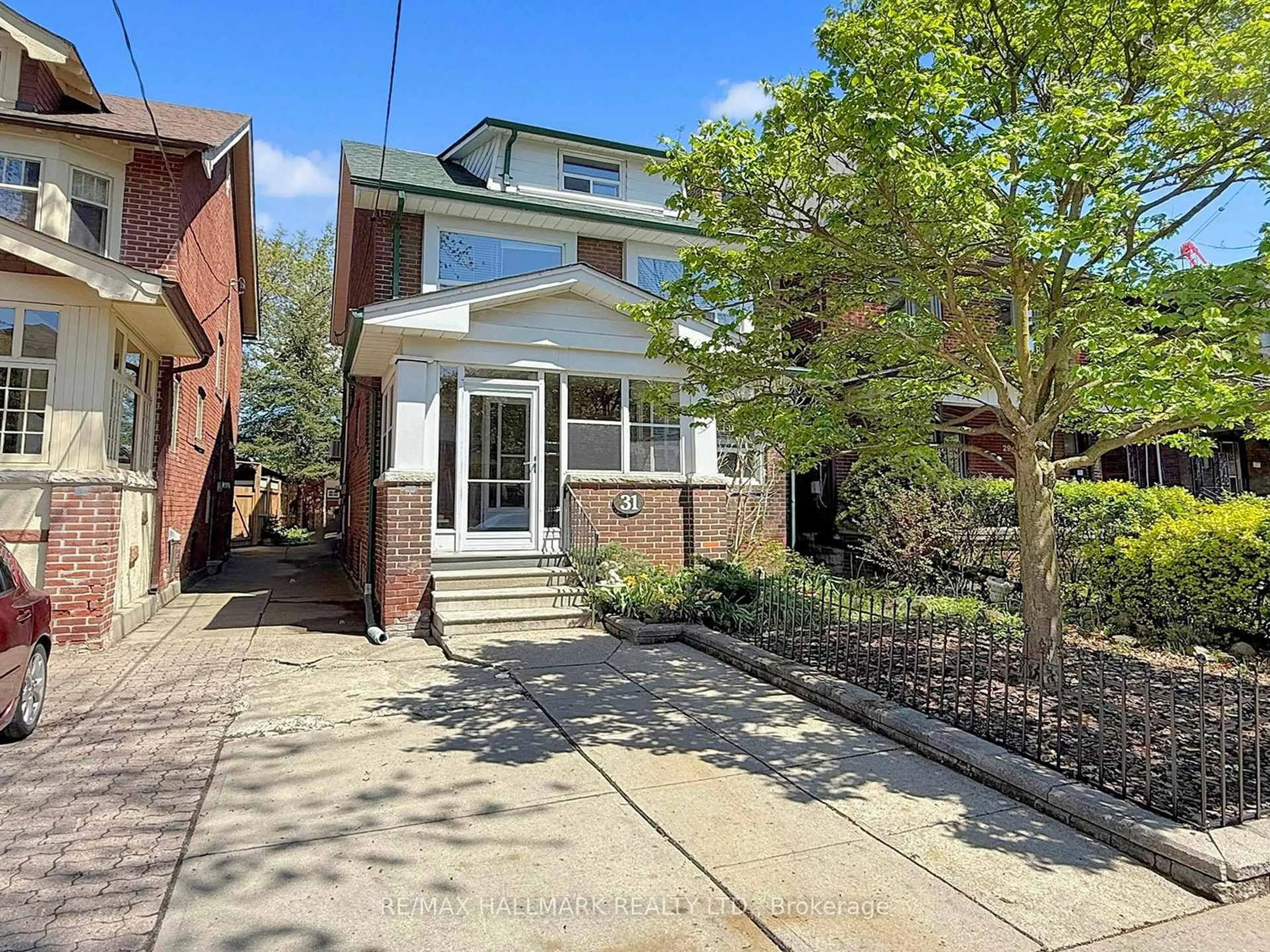 Home with brick exterior material, street for 31 Robina Ave, Toronto Ontario M6C 3Y5