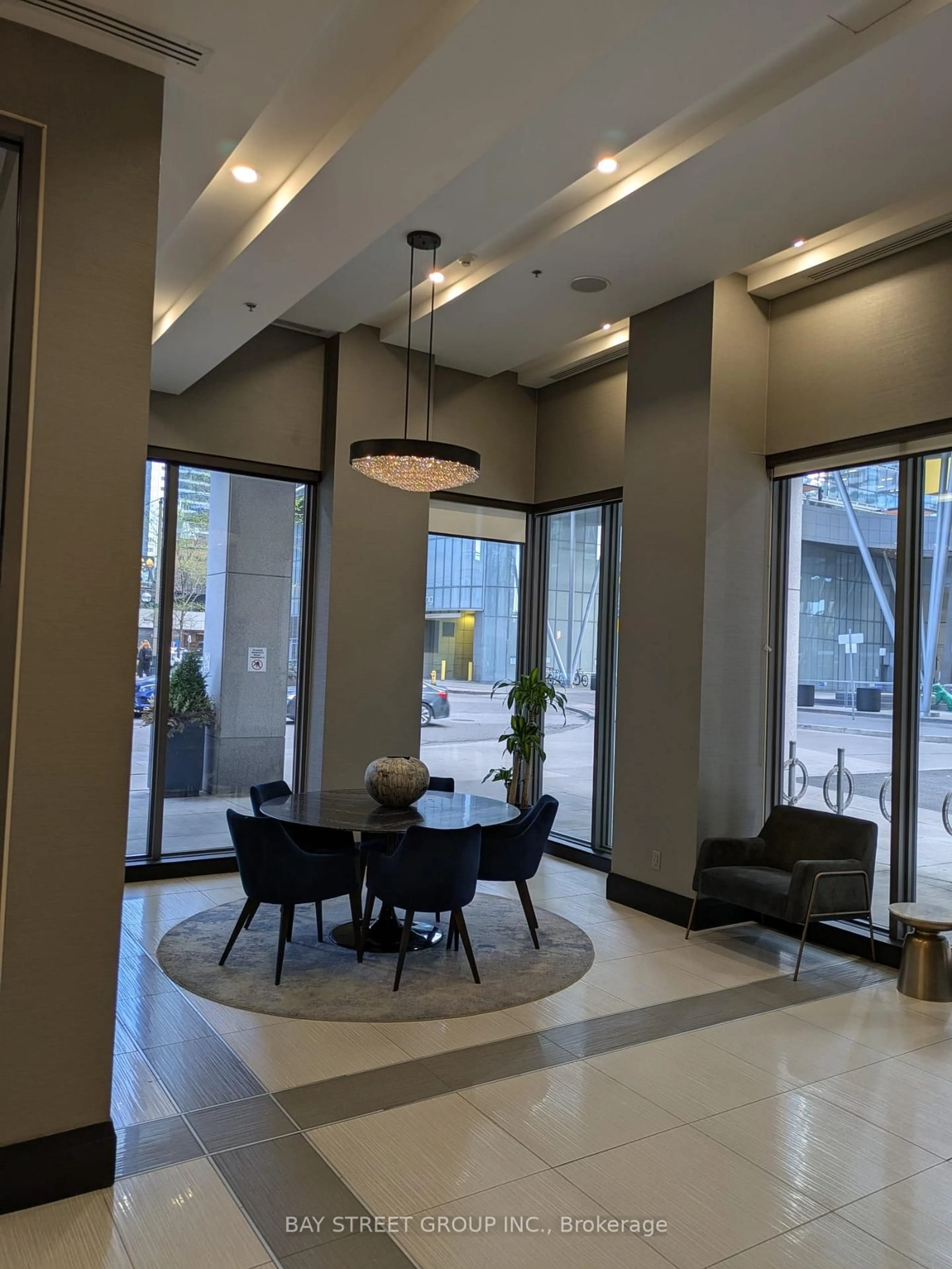 Lobby for 19 Grand Trunk Cres #3808, Toronto Ontario M5J 3A3