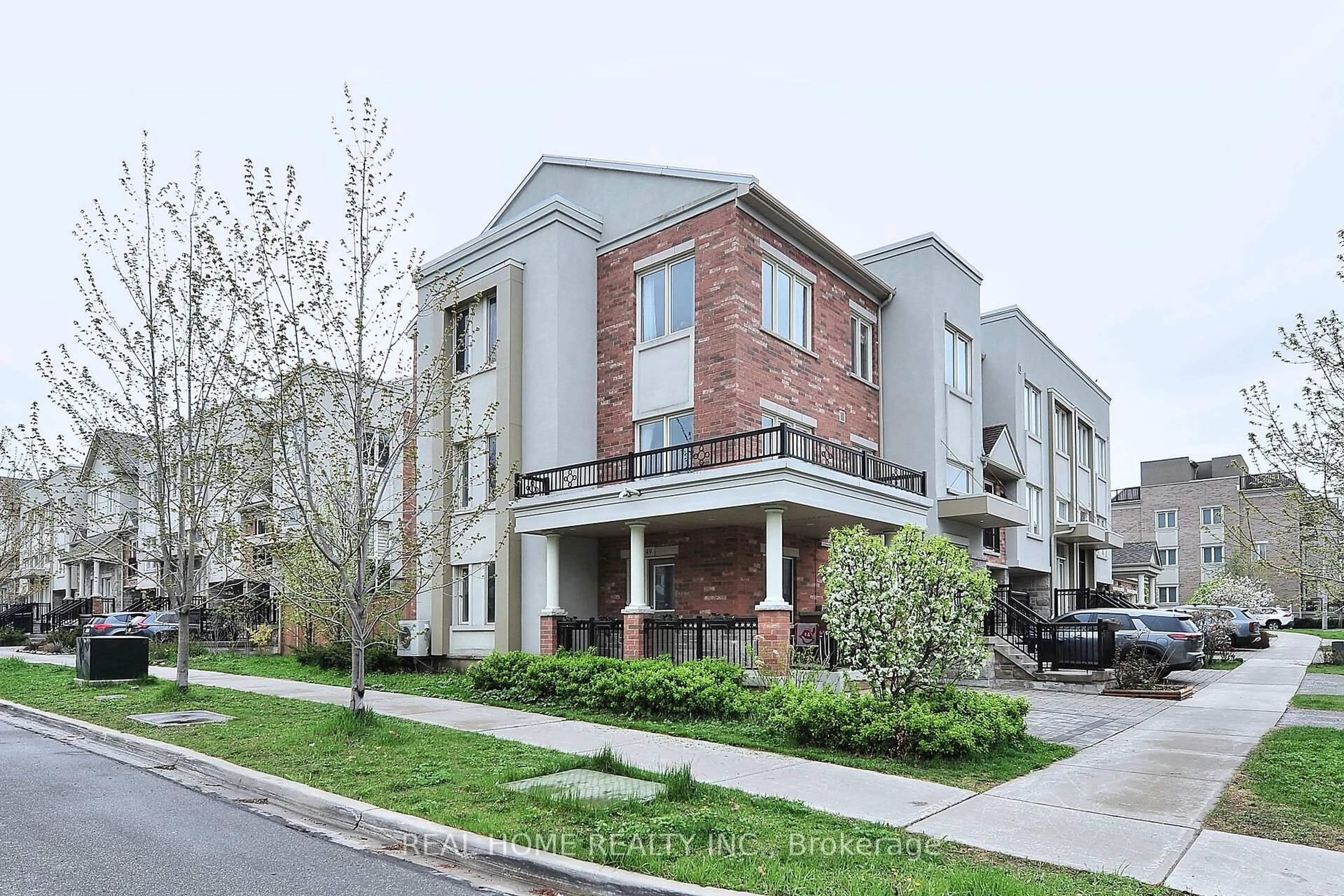 Home with brick exterior material, street for 49 Antibes Dr, Toronto Ontario M2R 3K4