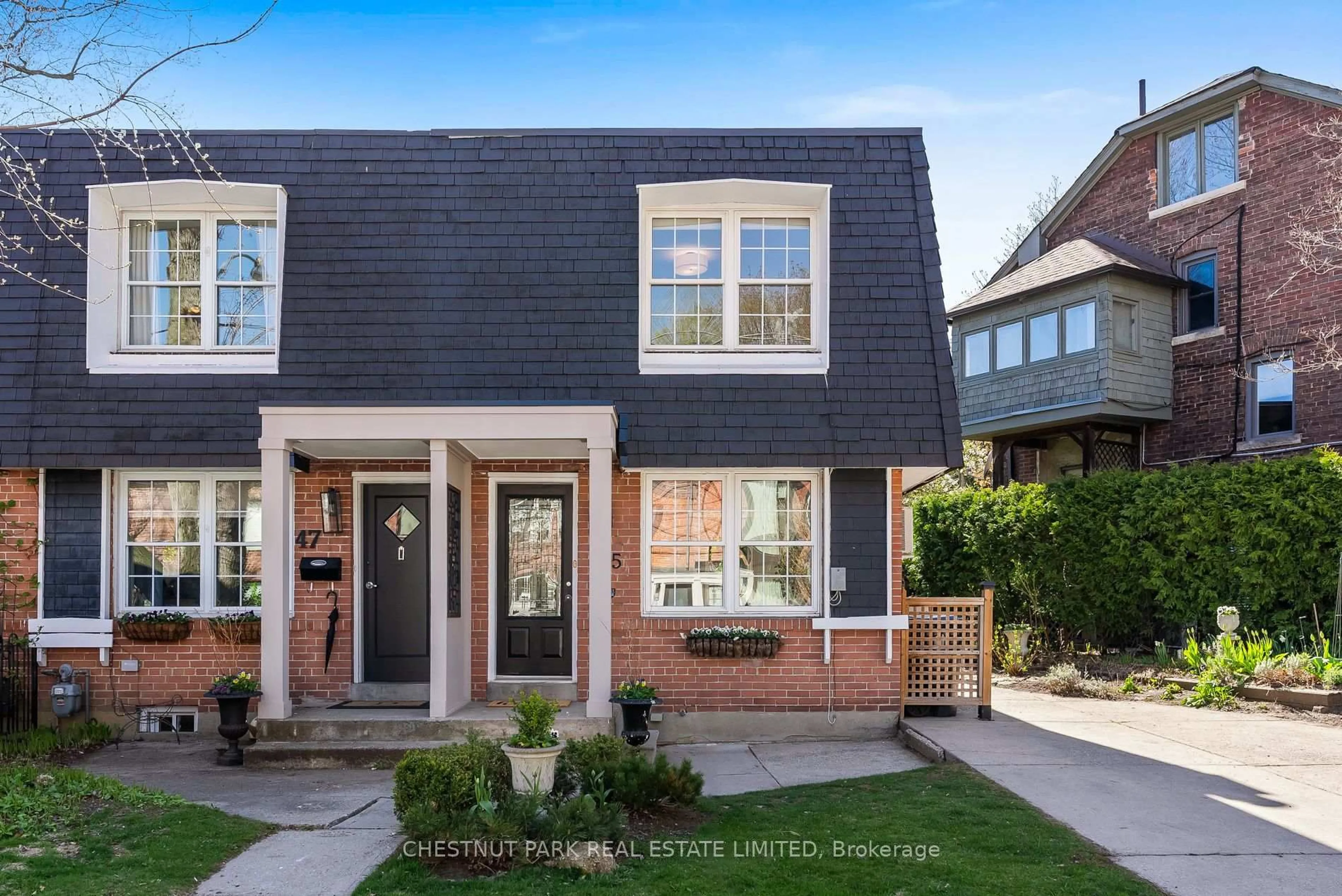 Home with brick exterior material, street for 45 Summerhill Gdns, Toronto Ontario M4T 1B4