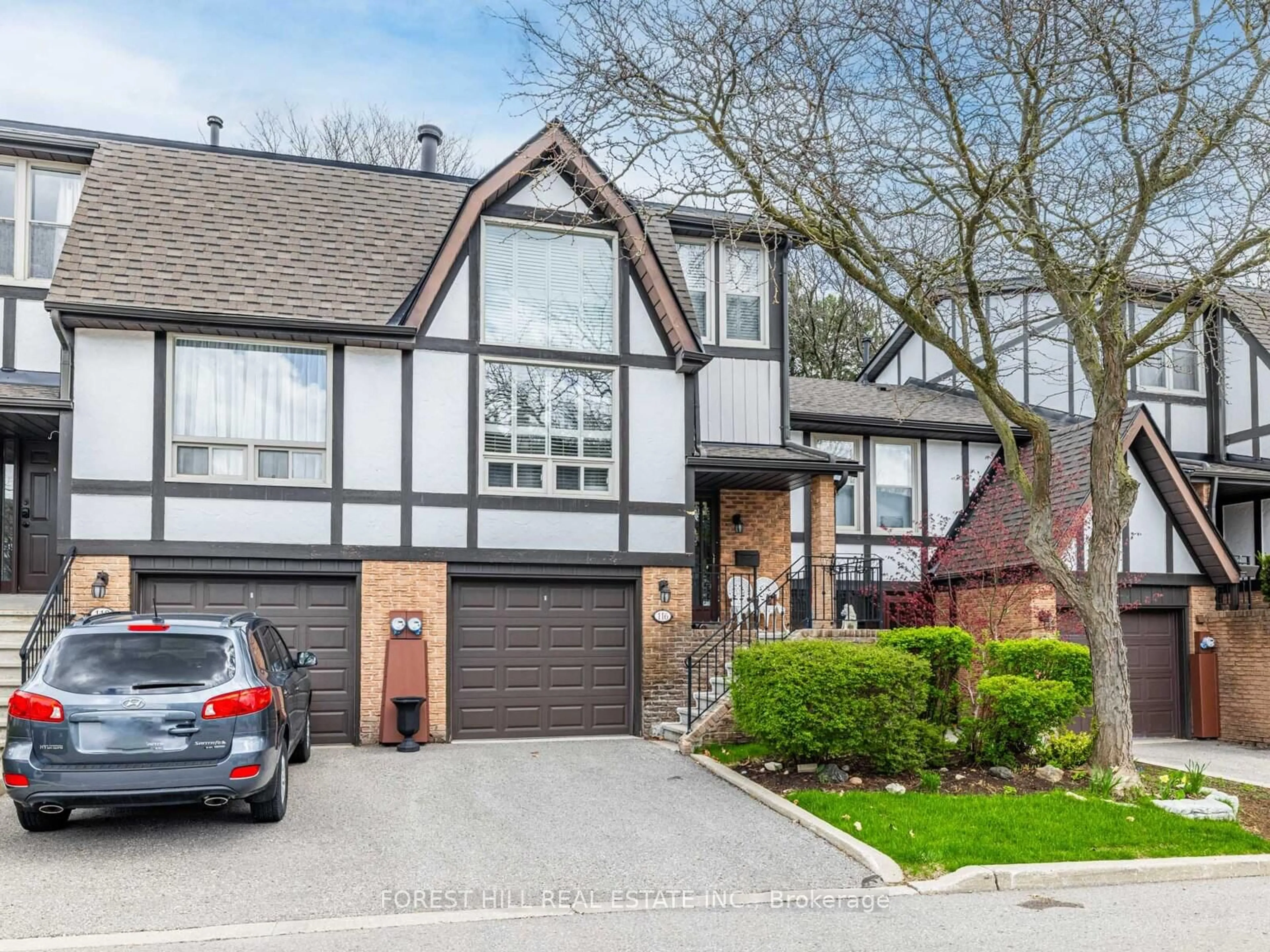 Home with brick exterior material, street for 116 English Ivy Way #53, Toronto Ontario M2H 3M4