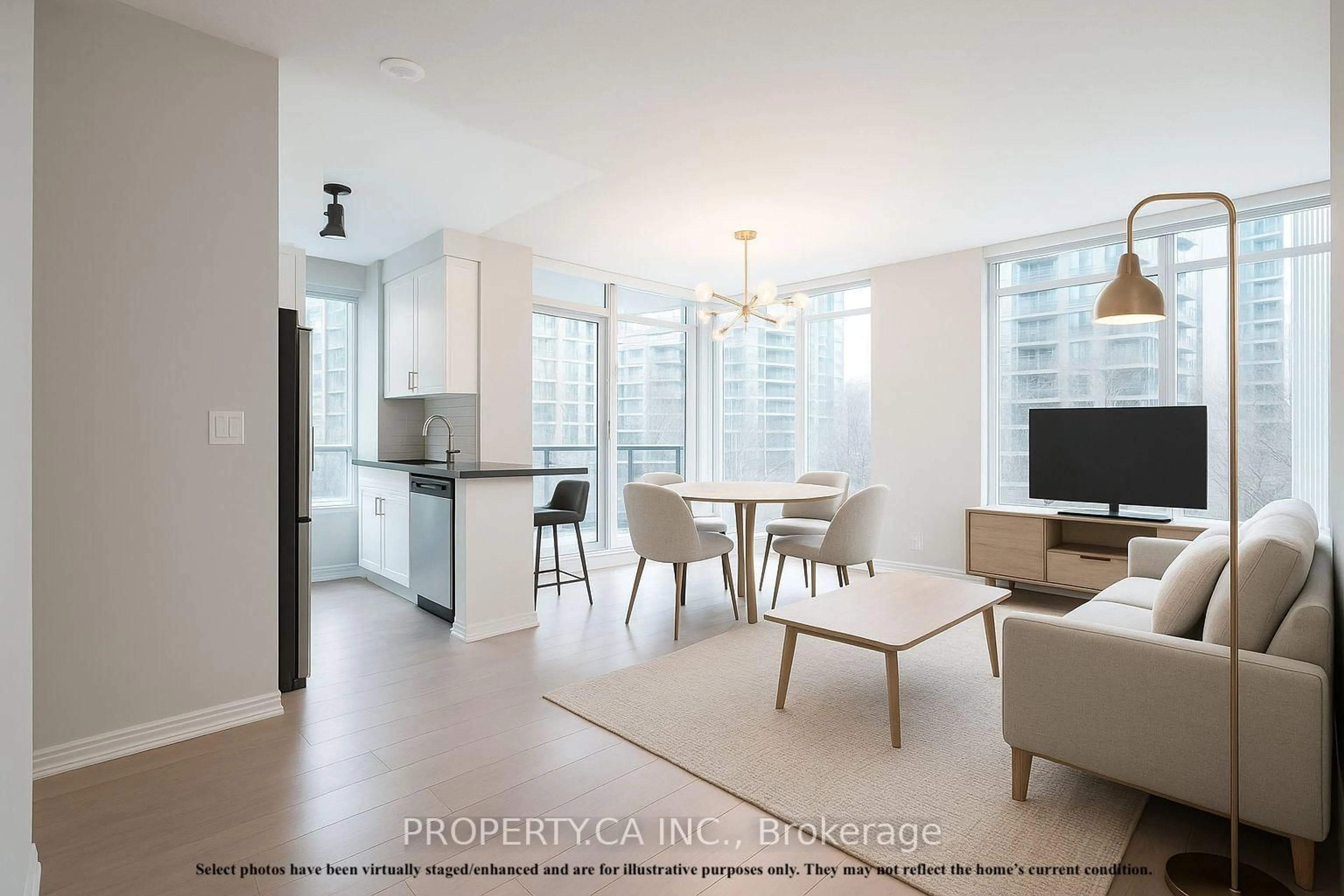 Open concept kitchen, unknown for 219 Fort York Blvd #203, Toronto Ontario M5V 1B1