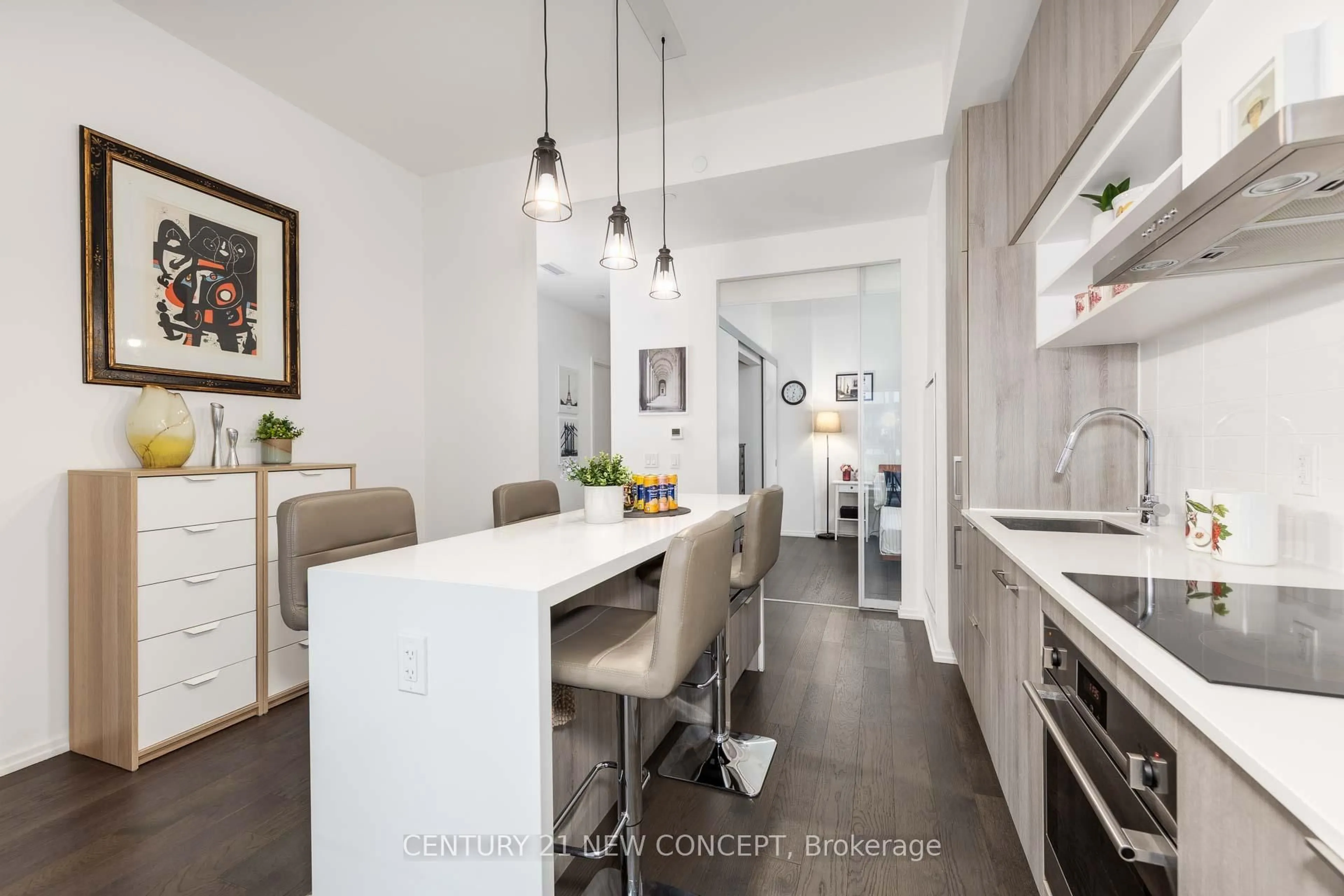 Open concept kitchen, unknown for 5 Soudan Ave #912, Toronto Ontario M4S 0B1