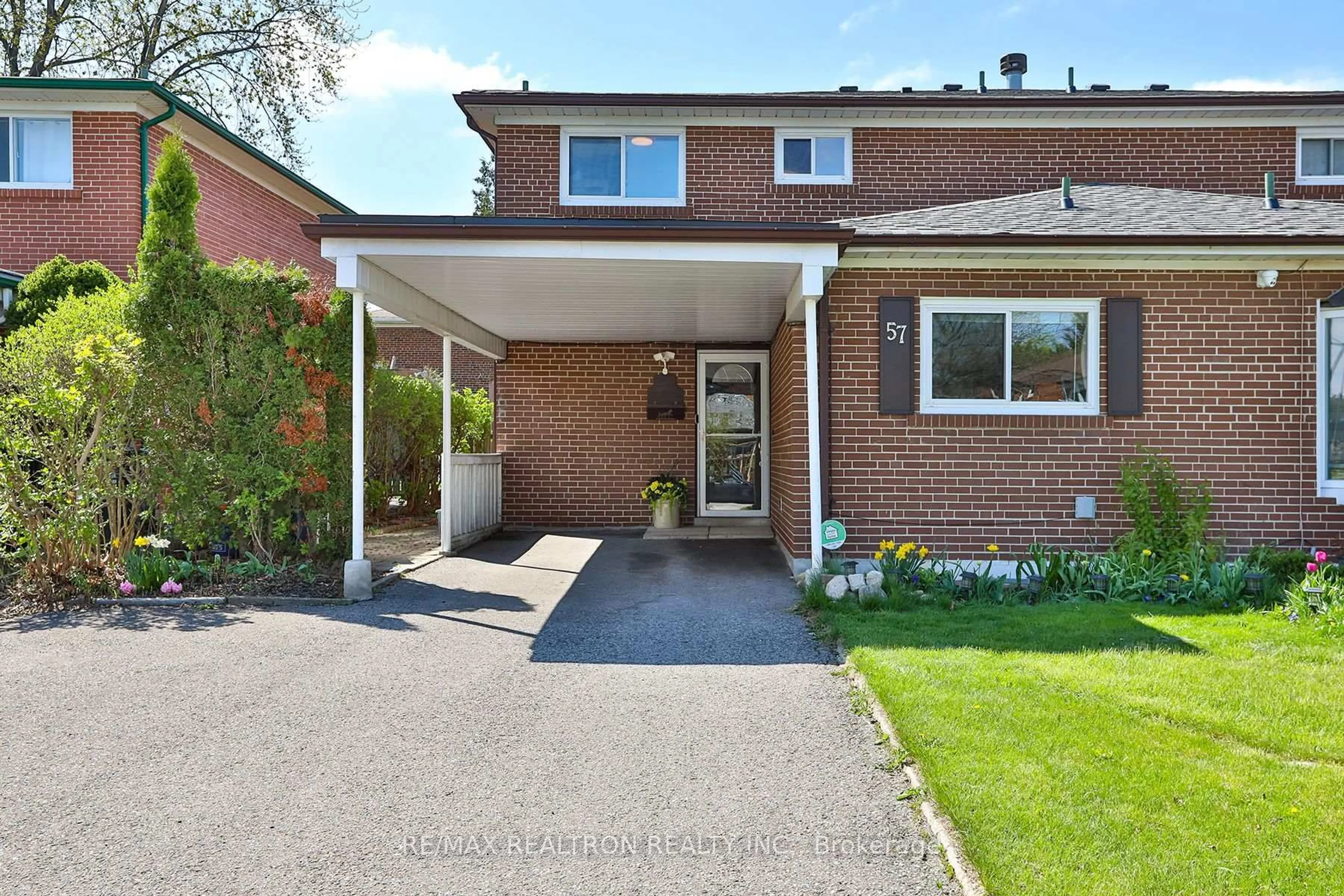Home with brick exterior material, street for 57 Clydesdale Dr, Toronto Ontario M2J 3N1