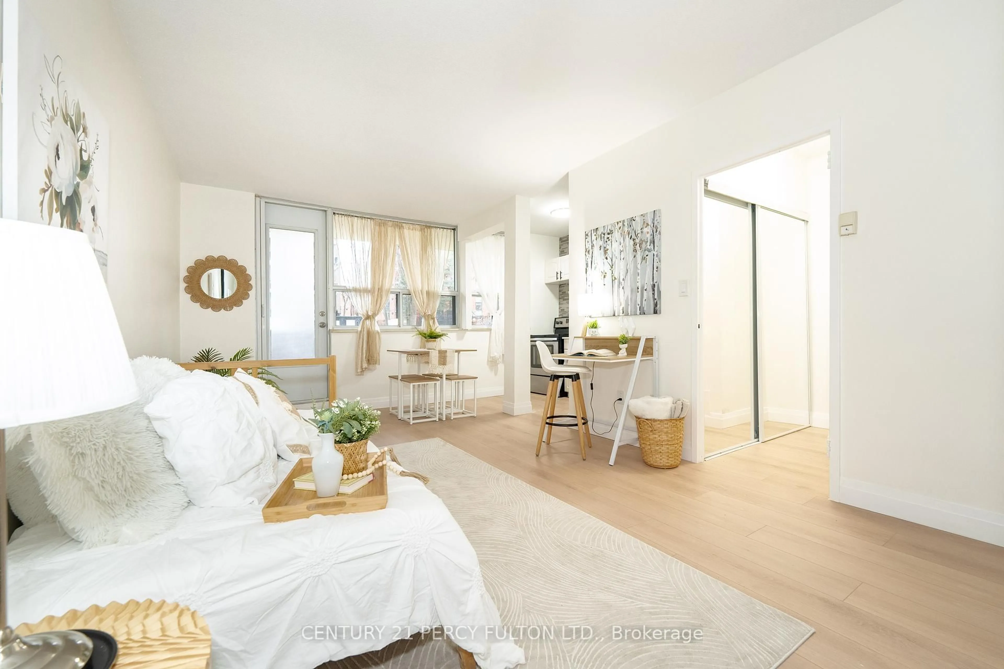 Living room with furniture, unknown for 40 Homewood Ave #107, Toronto Ontario M4Y 2K2