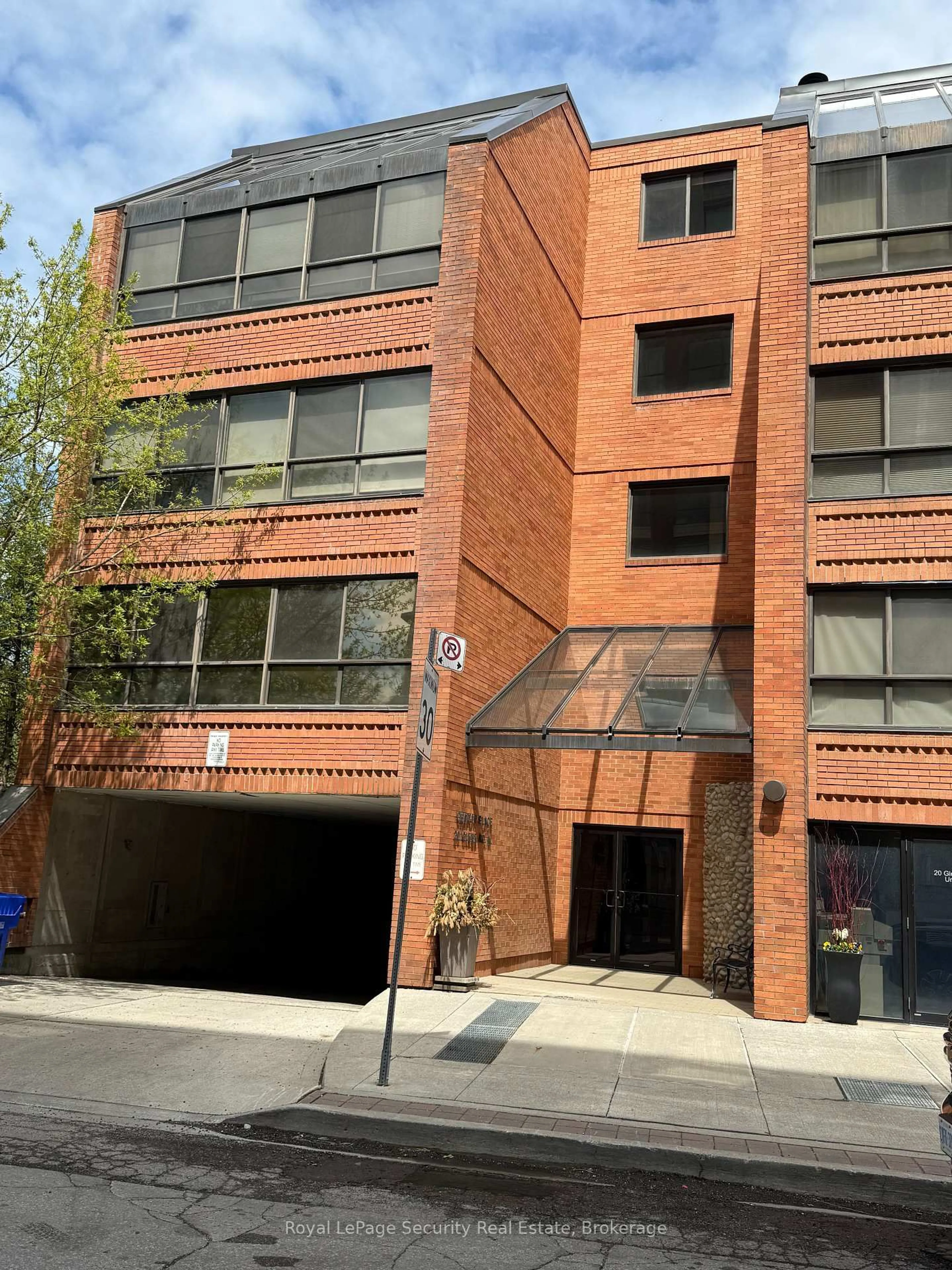 Home with brick exterior material, street for 20 Glebe Rd #10, Toronto Ontario M5P 1C9