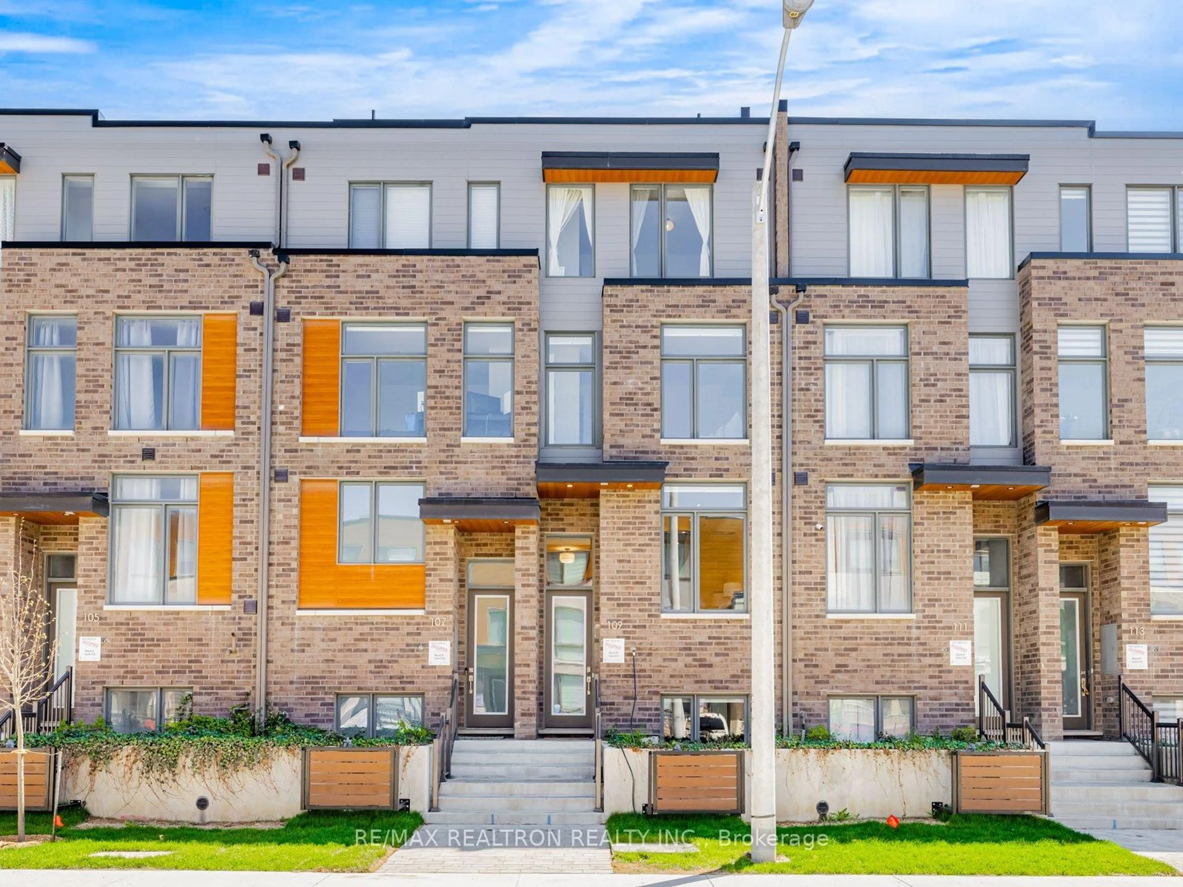 Home with brick exterior material, street for 109 Green Gardens Blvd, Toronto Ontario M6A 0E2