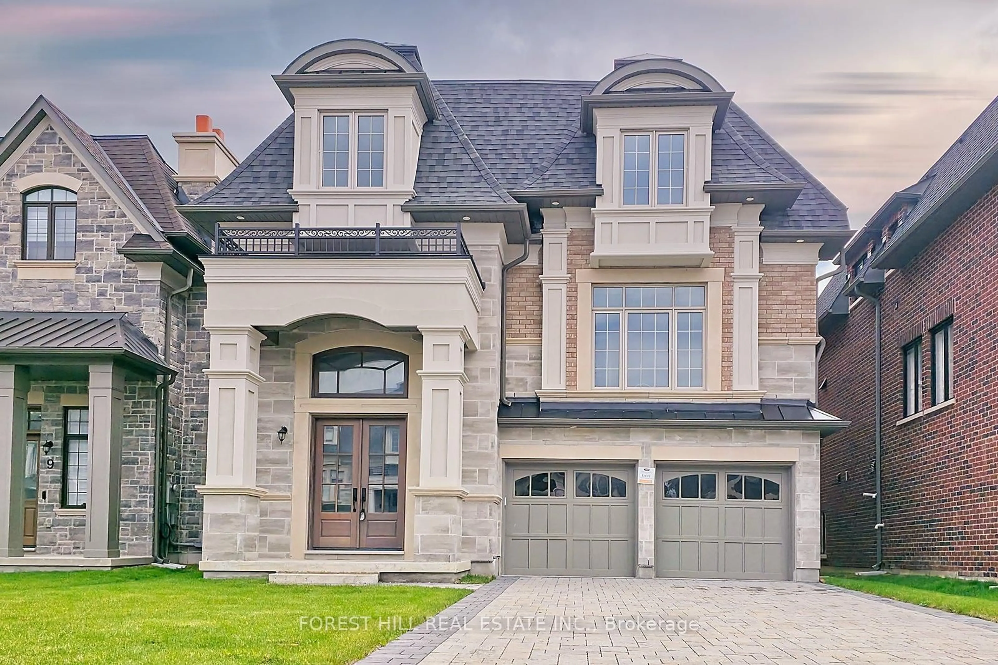 Home with brick exterior material, street for 7 Becky Cheung Crt, Toronto Ontario M2M 2E7