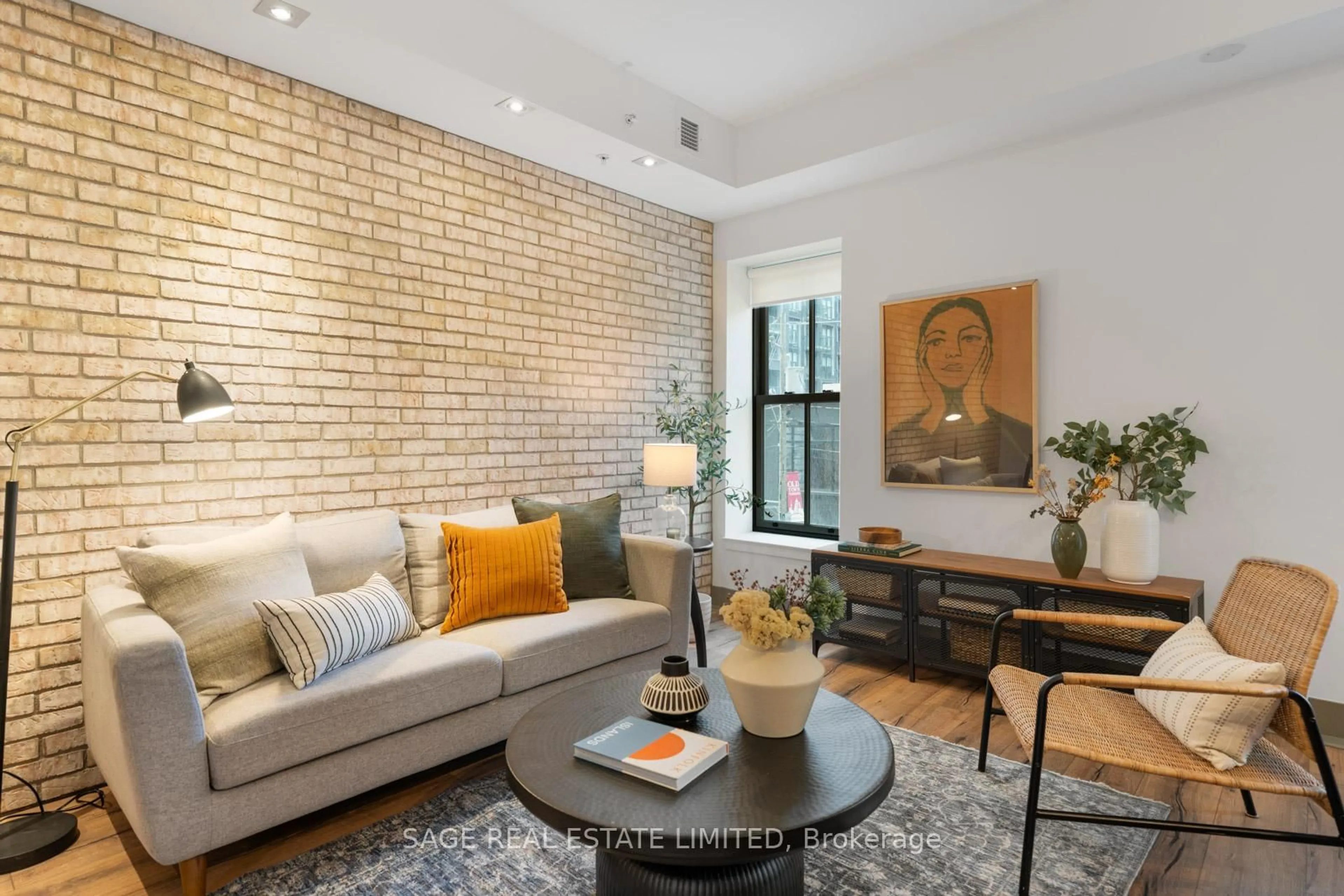 Living room with furniture, unknown for 39 Sherbourne St #204, Toronto Ontario M5A 0L8