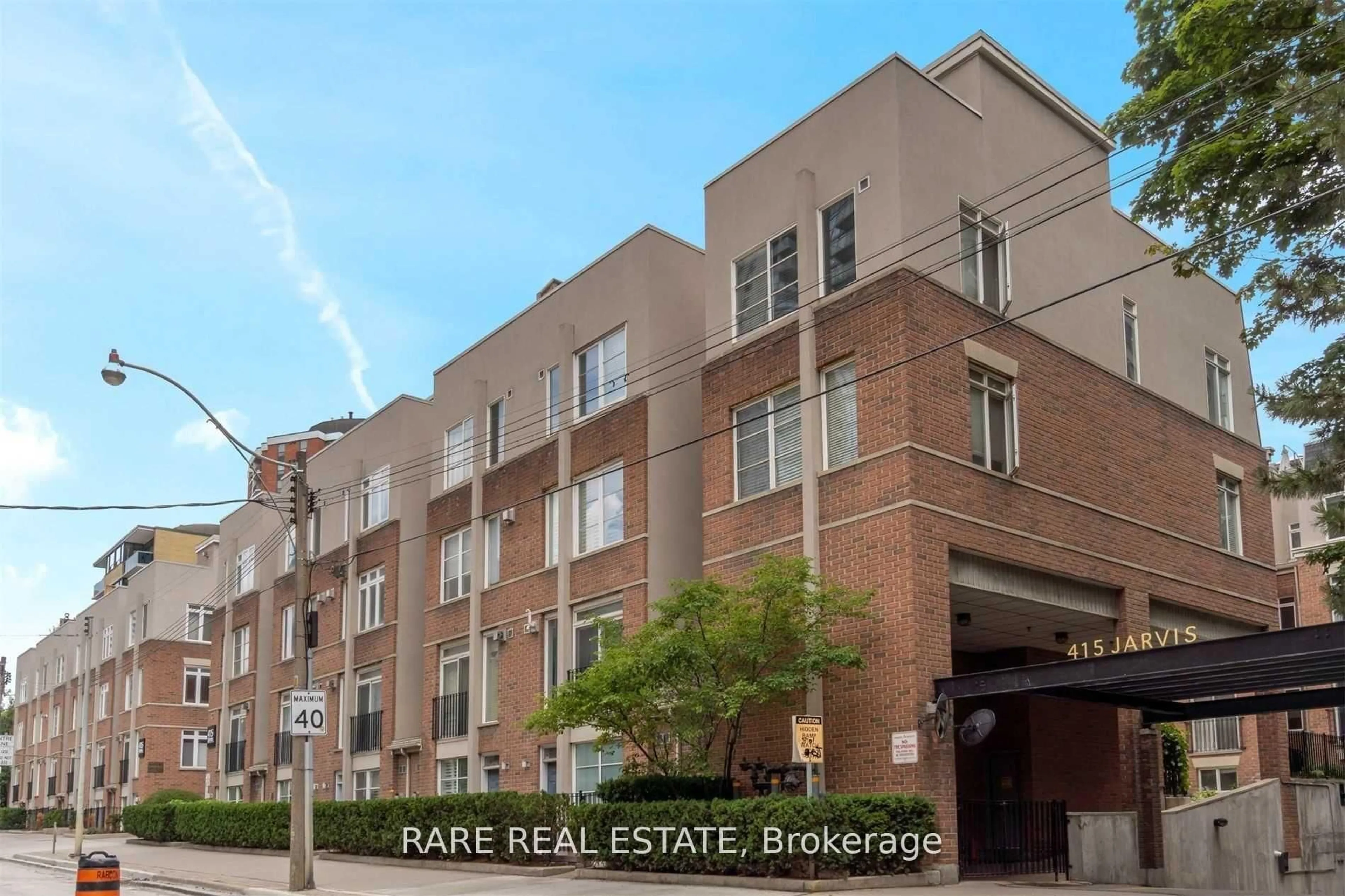 Patio, street for 415 Jarvis St #144, Toronto Ontario M4Y 3C1