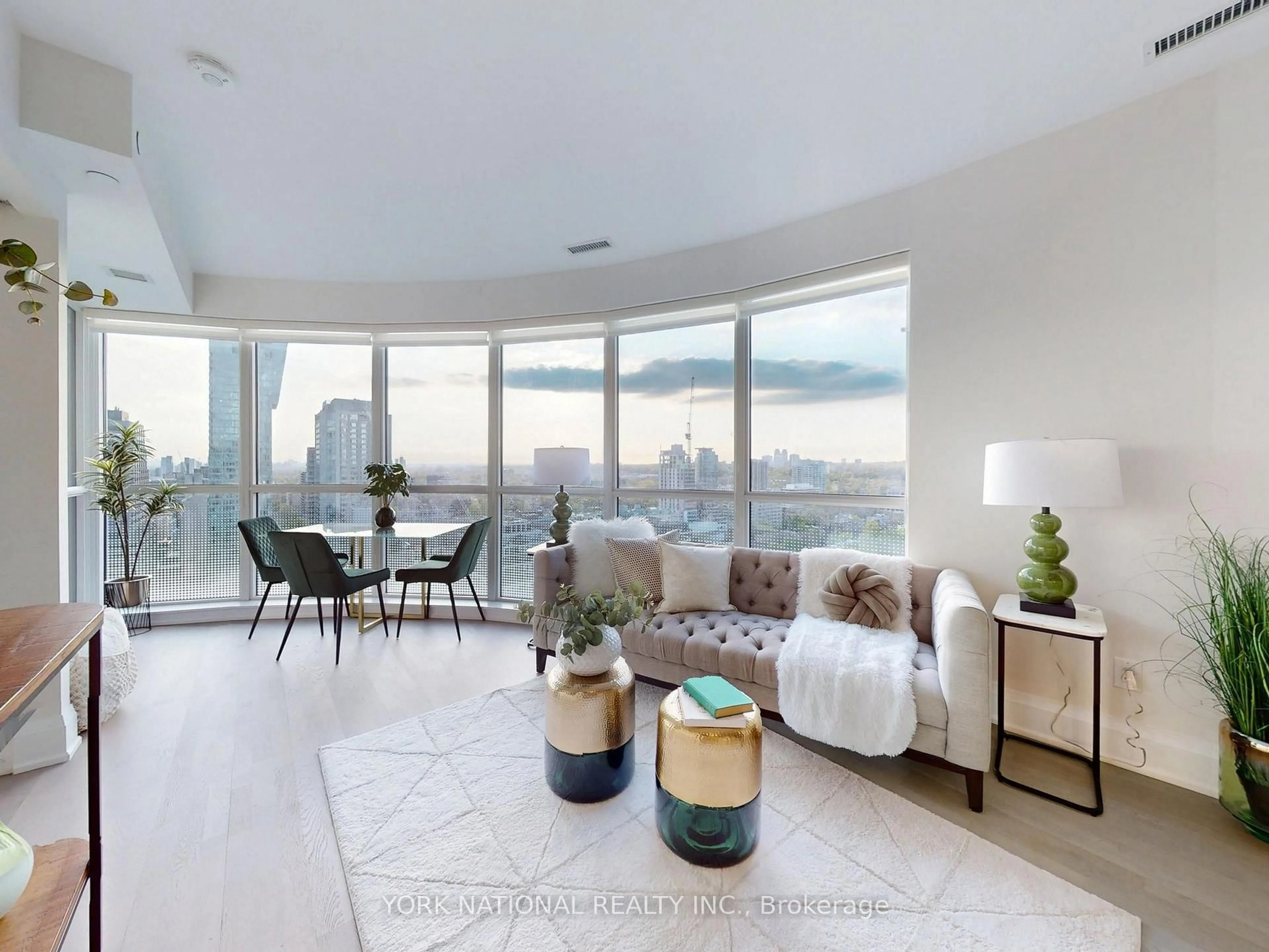 Living room with furniture, unknown for 88 Cumberland St #2204, Toronto Ontario M5R 0C8