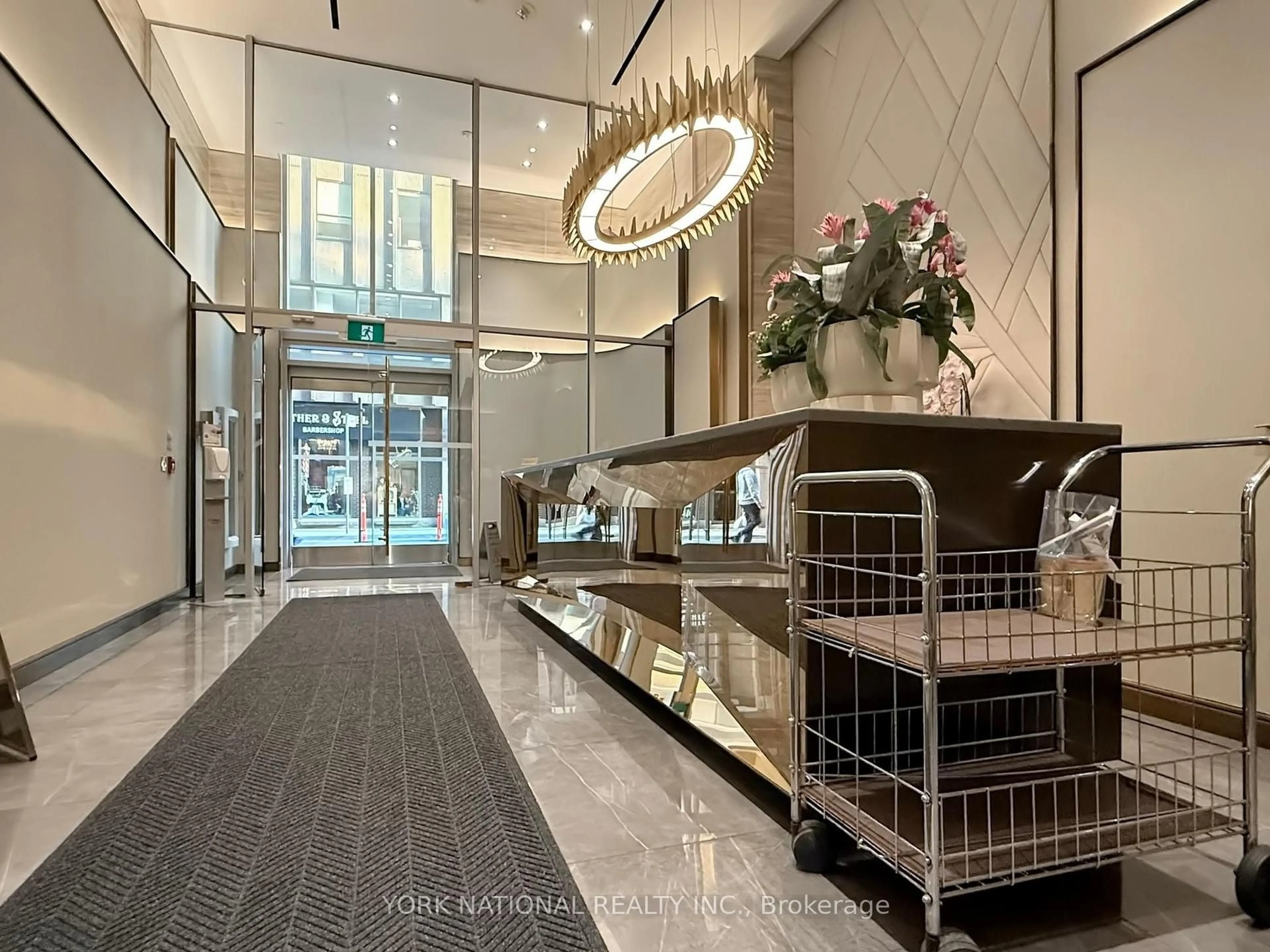 Lobby for 88 Cumberland St #2204, Toronto Ontario M5R 0C8