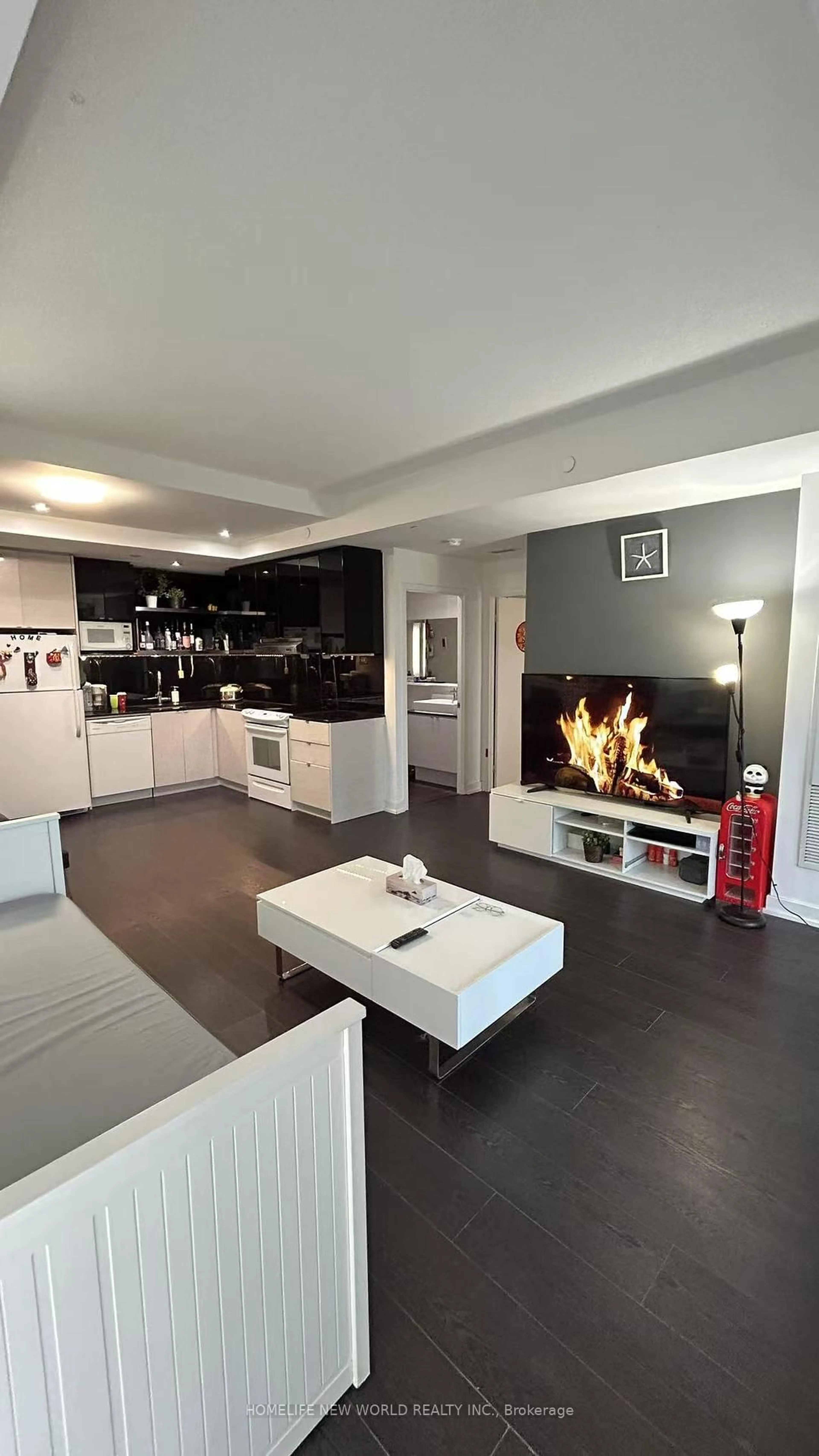 Living room with furniture, unknown for 72 Esther Shiner Blvd #221, Toronto Ontario M2K 0C4
