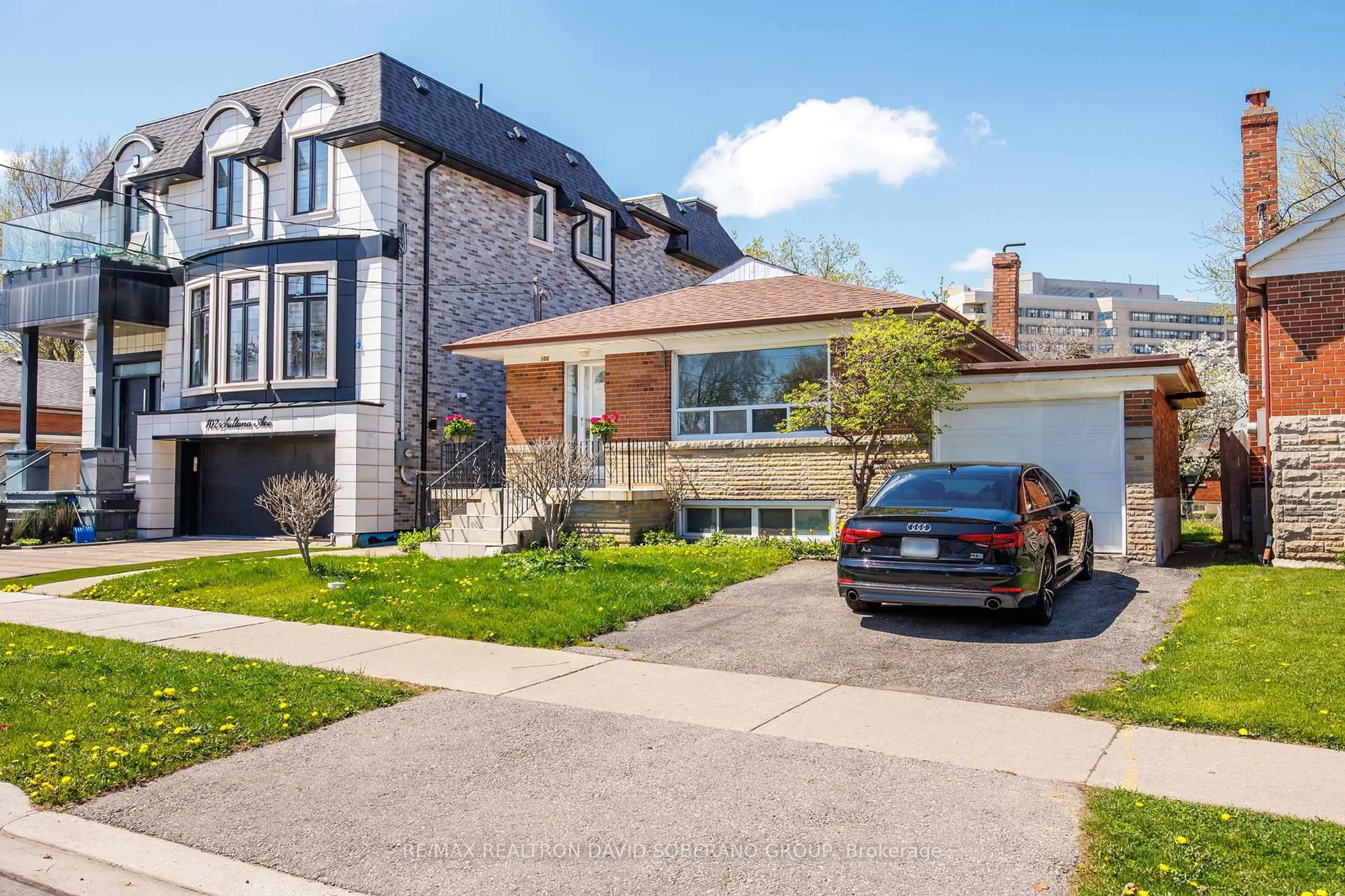 Home with brick exterior material, street for 100 Sultana Ave, Toronto Ontario M6A 1T3