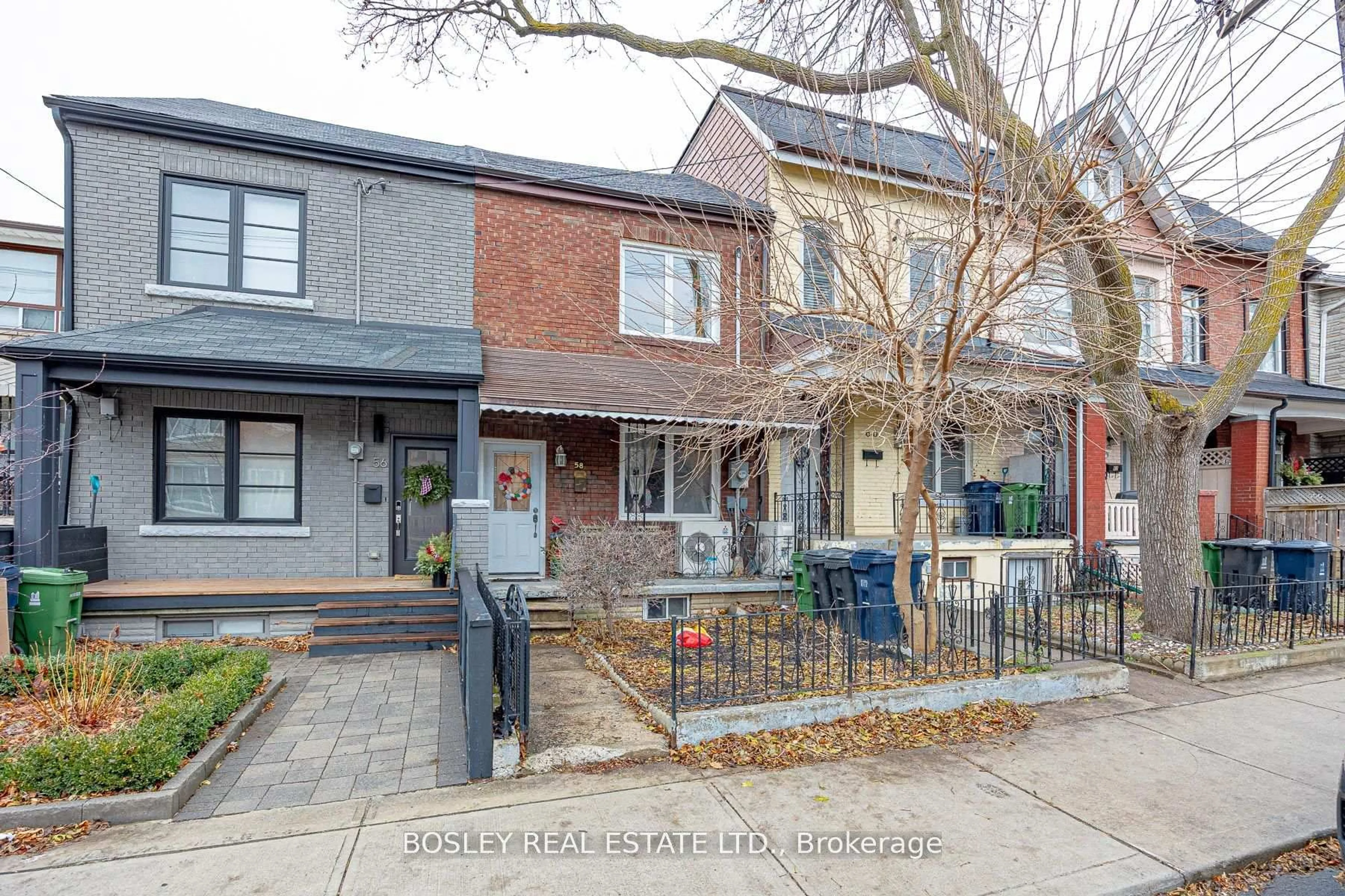 Home with brick exterior material, street for 58 Palmerston Ave, Toronto Ontario M6J 2J1