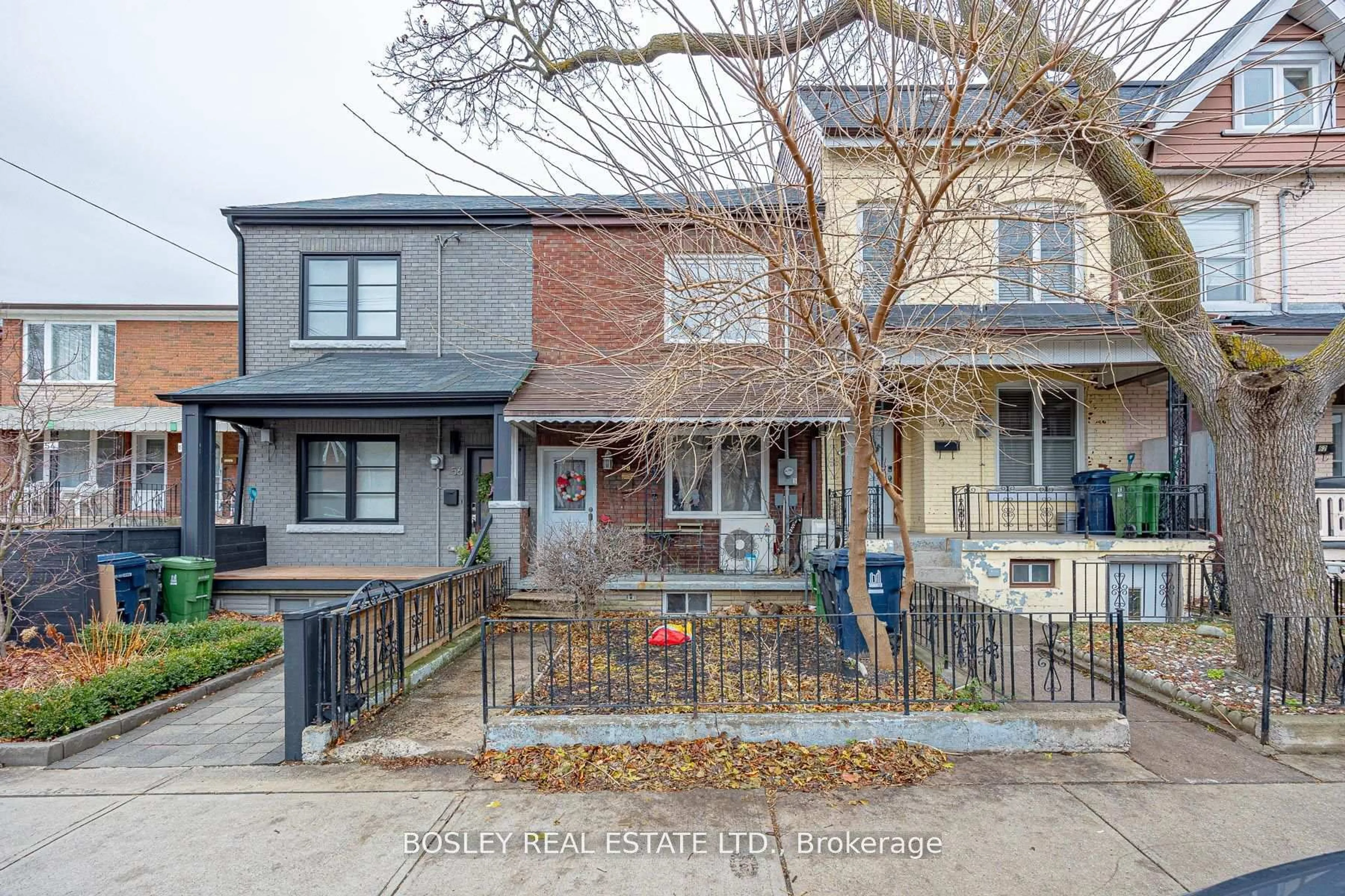 Home with brick exterior material, street for 58 Palmerston Ave, Toronto Ontario M6J 2J1