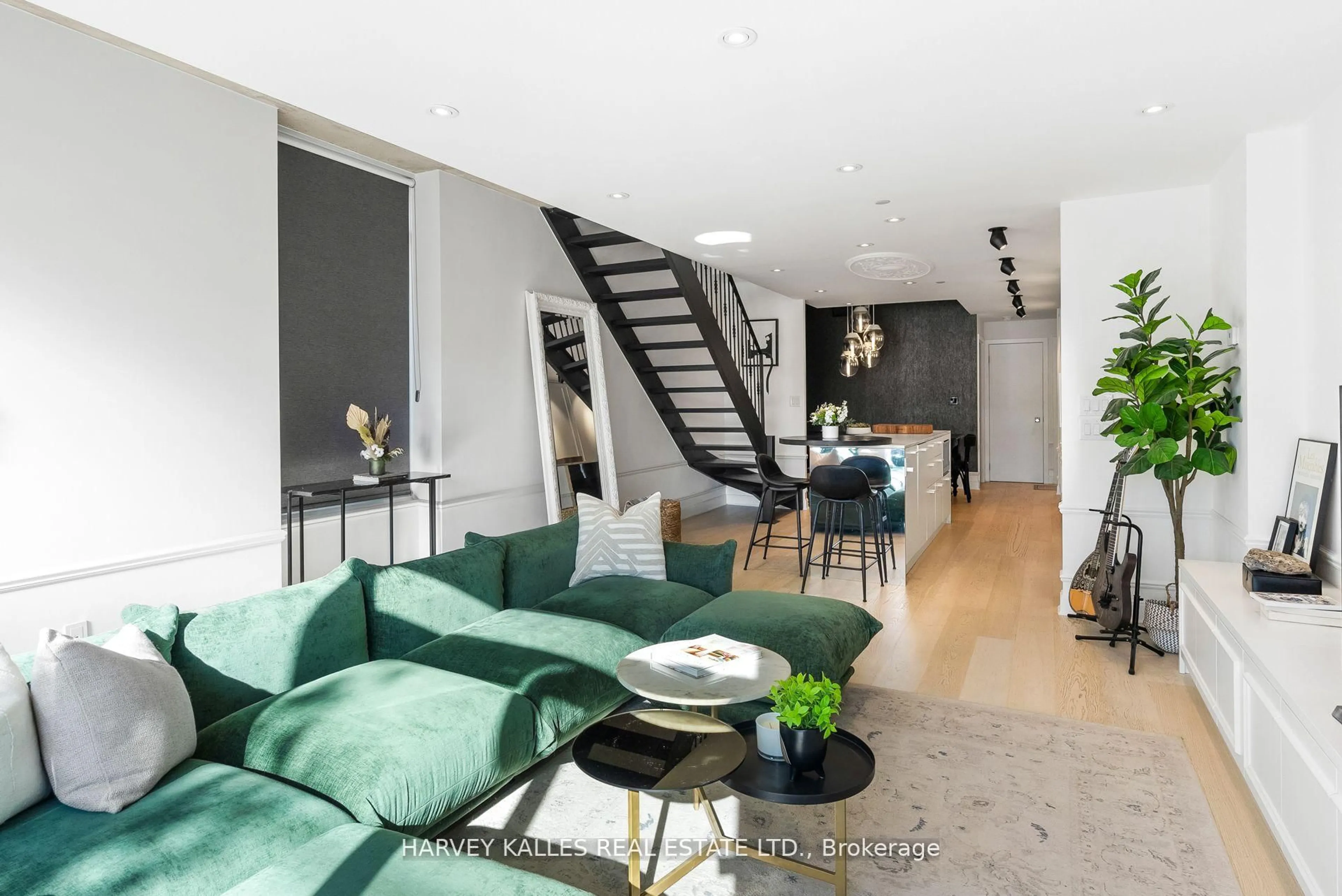 Living room with furniture, unknown for 205 Manning Ave #104, Toronto Ontario M6J 0E2