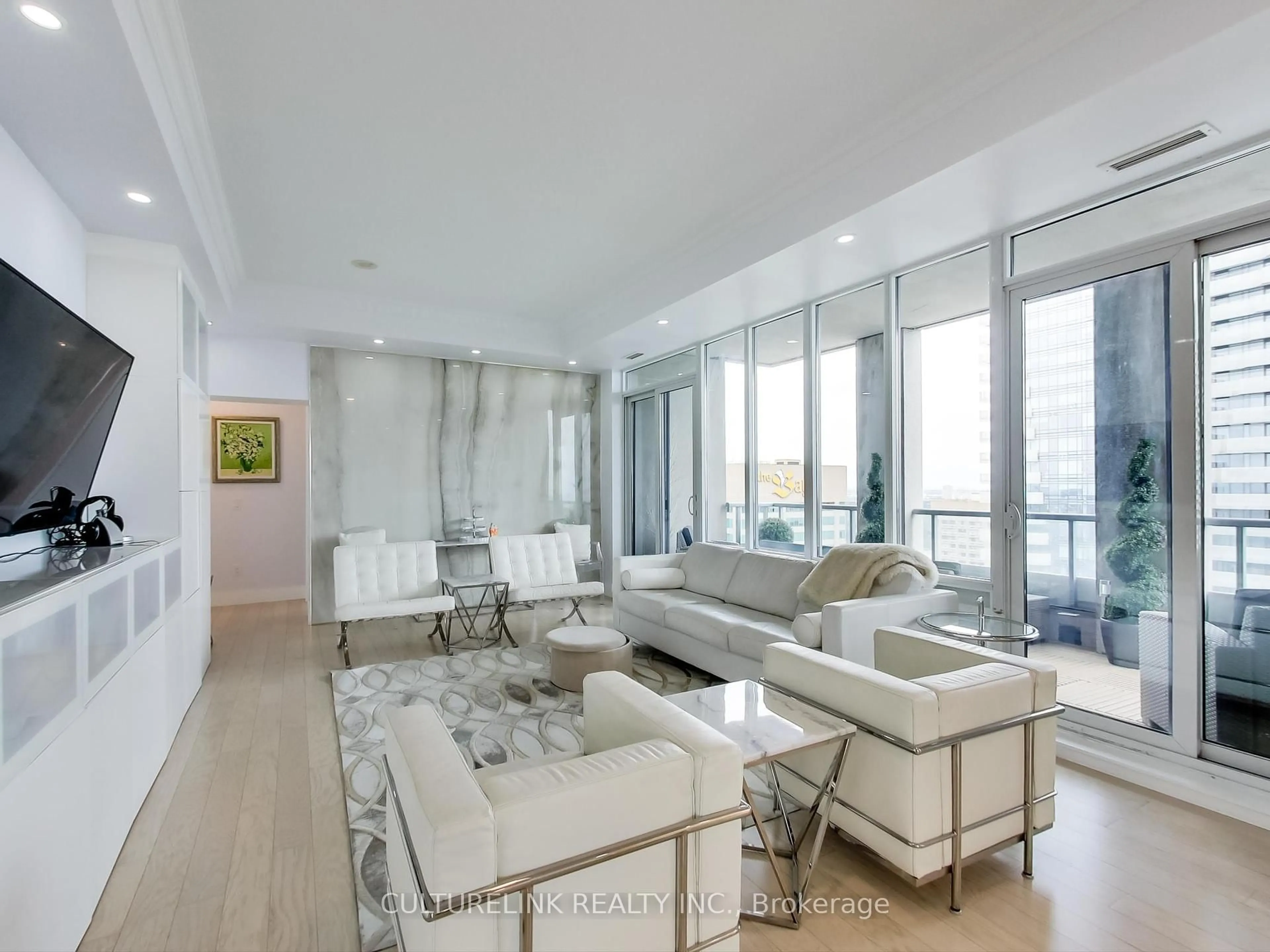 Living room with furniture, unknown for 35 Balmuto St #4402, Toronto Ontario M4Y 0A3