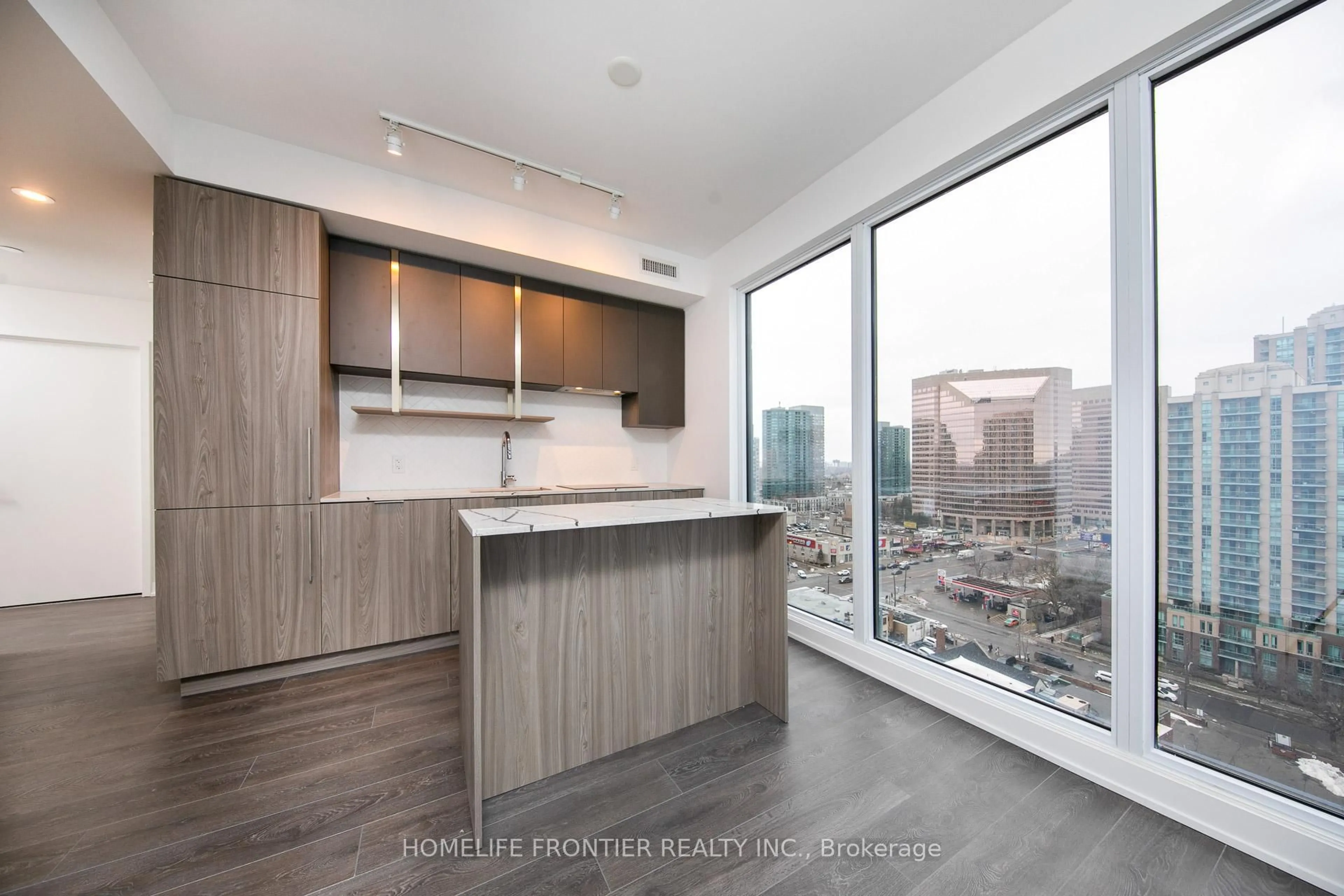 Open concept kitchen, unknown for 15 Holmes Ave #1408, Toronto Ontario M2N 0L4
