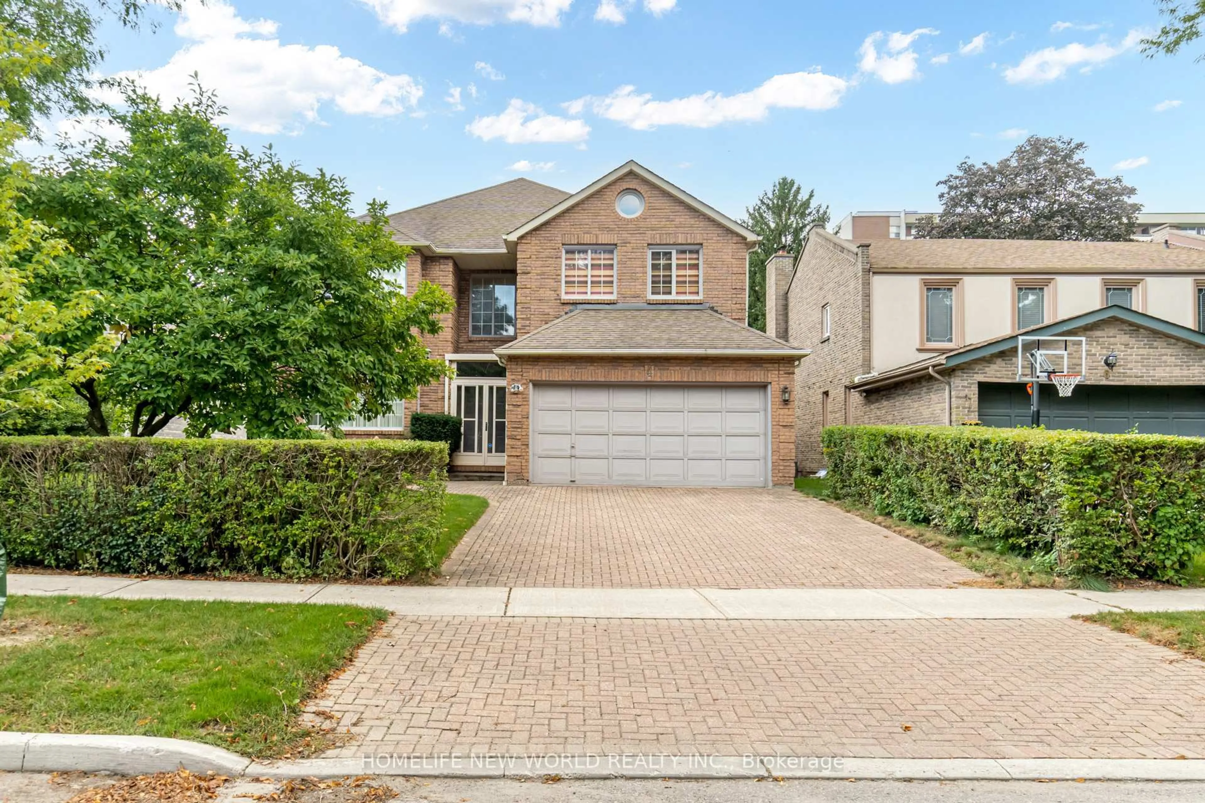 Home with brick exterior material, street for 4 Tarbert Rd, Toronto Ontario M2M 2Y2