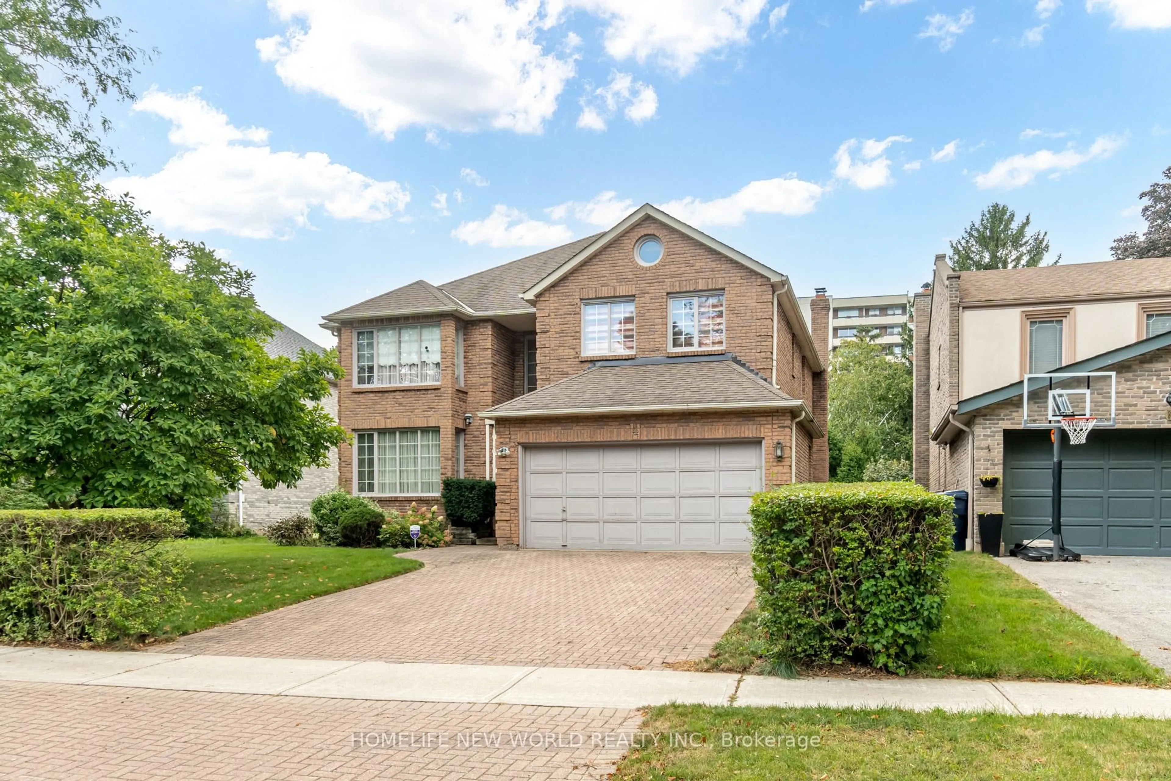 Home with brick exterior material, street for 4 Tarbert Rd, Toronto Ontario M2M 2Y2