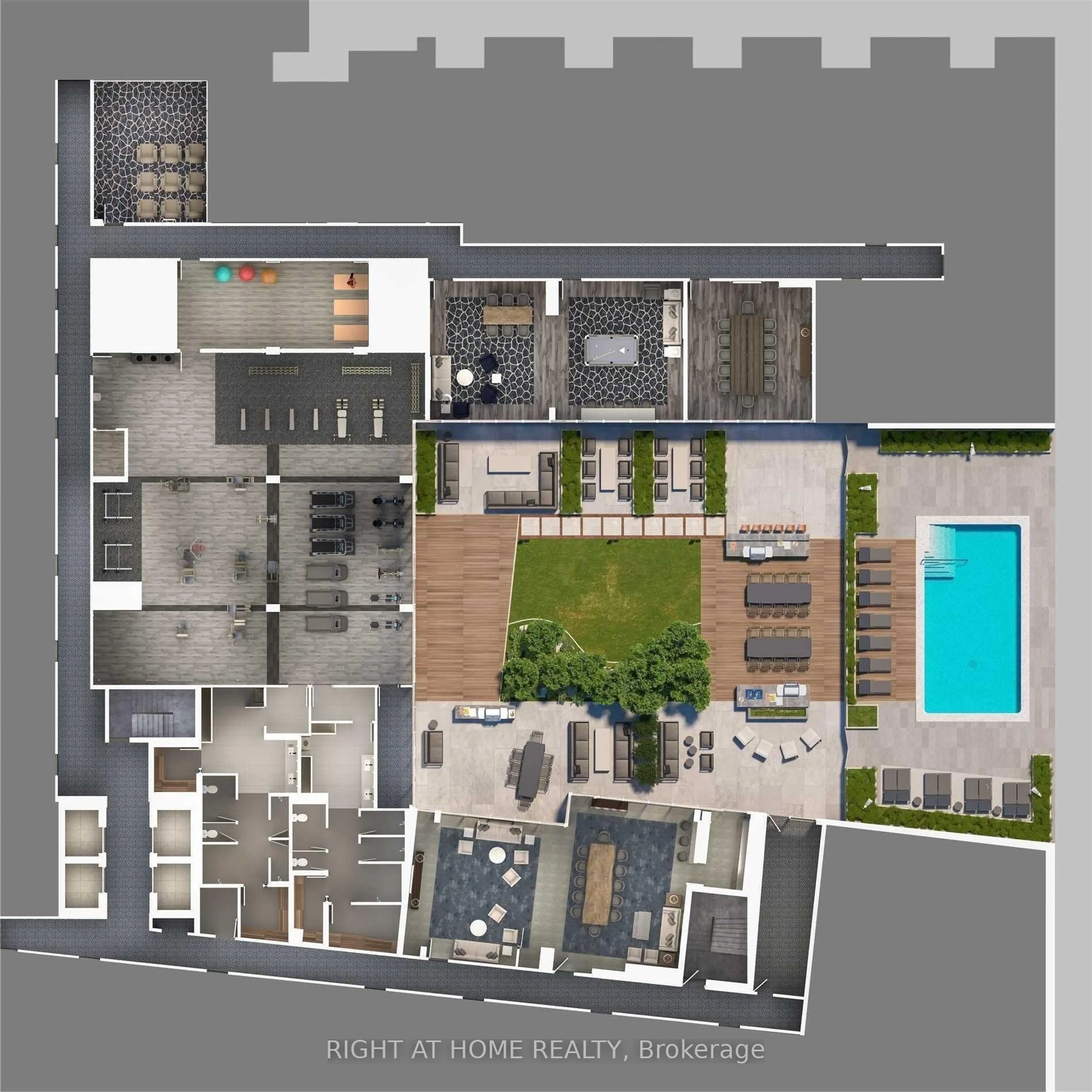 Floor plan for 543 Richmond St #334, Toronto Ontario M5V 1Y6