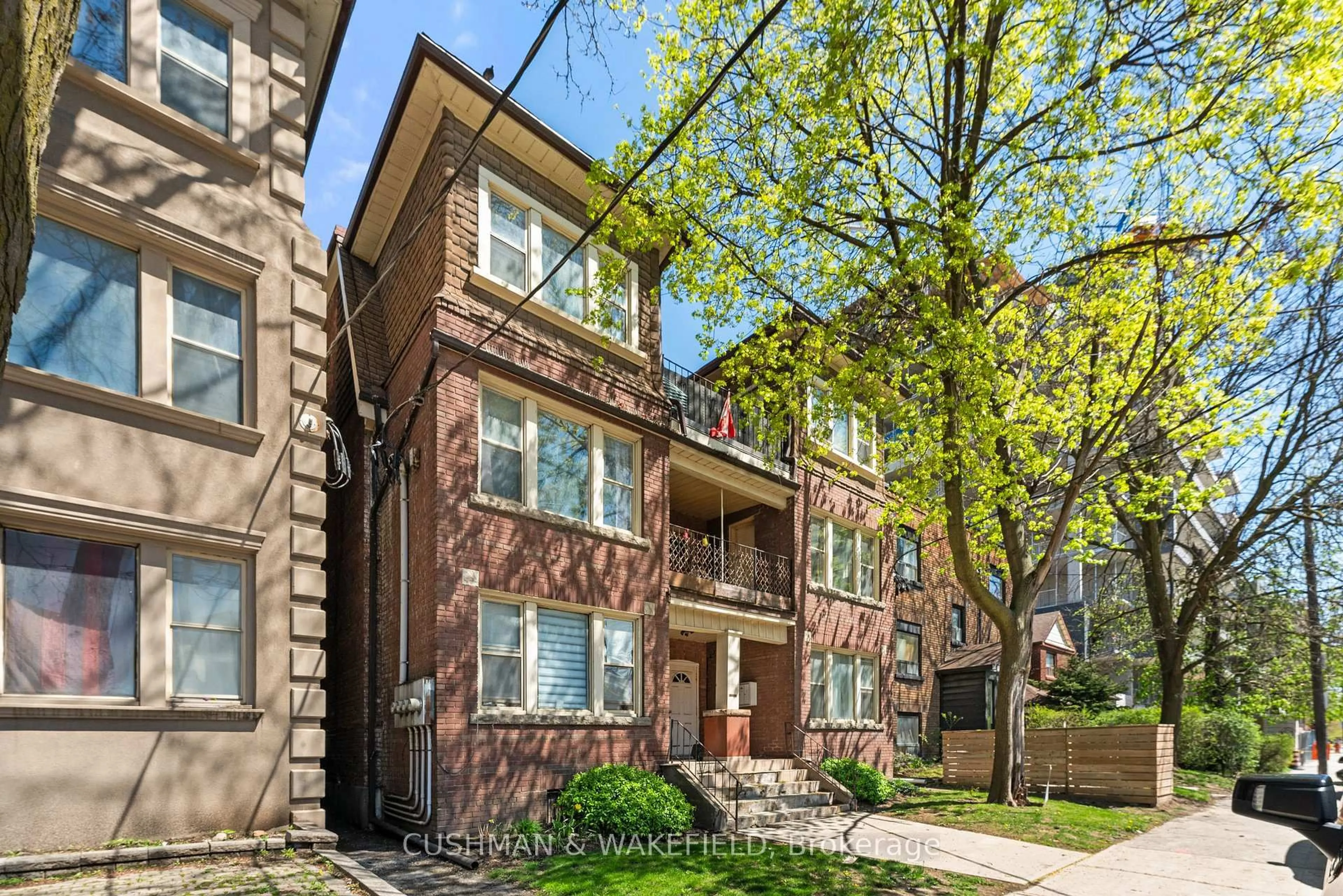 Home with brick exterior material, street for 151 Vaughan Rd, Toronto Ontario M6C 2L9