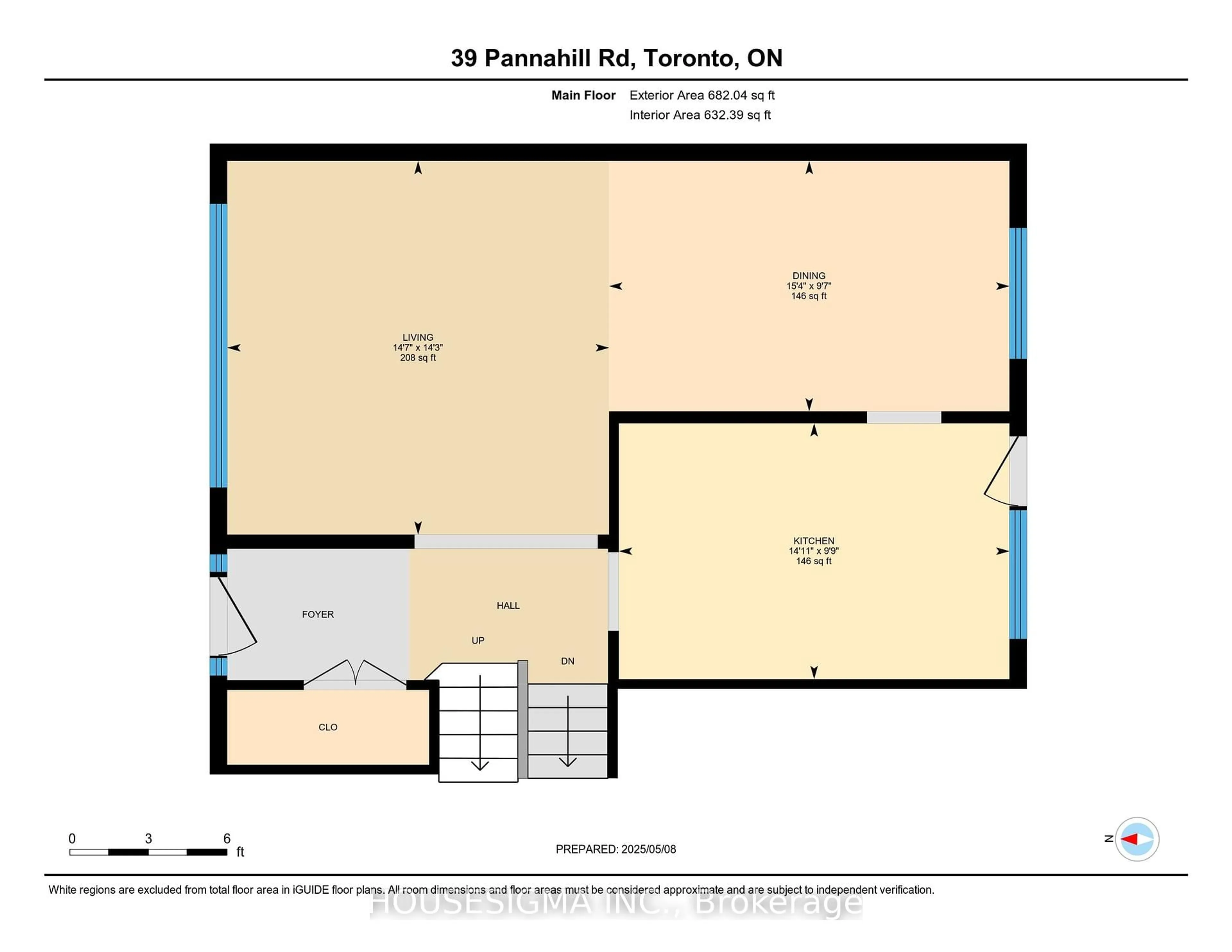 Floor plan for 39 Pannahill Rd, Toronto Ontario M3H 4N4