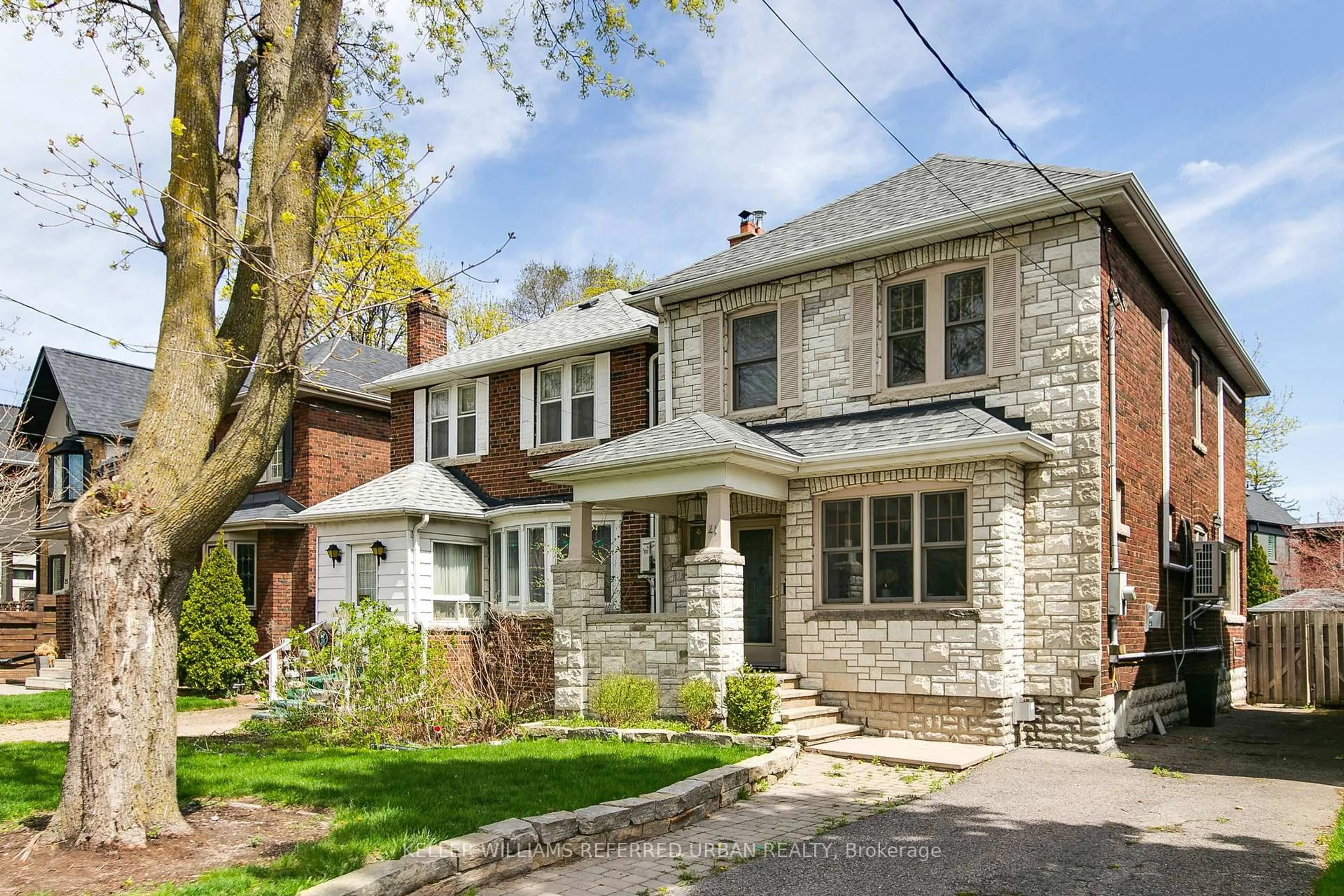Home with brick exterior material, street for 21 Donegall Dr, Toronto Ontario M4G 3G6