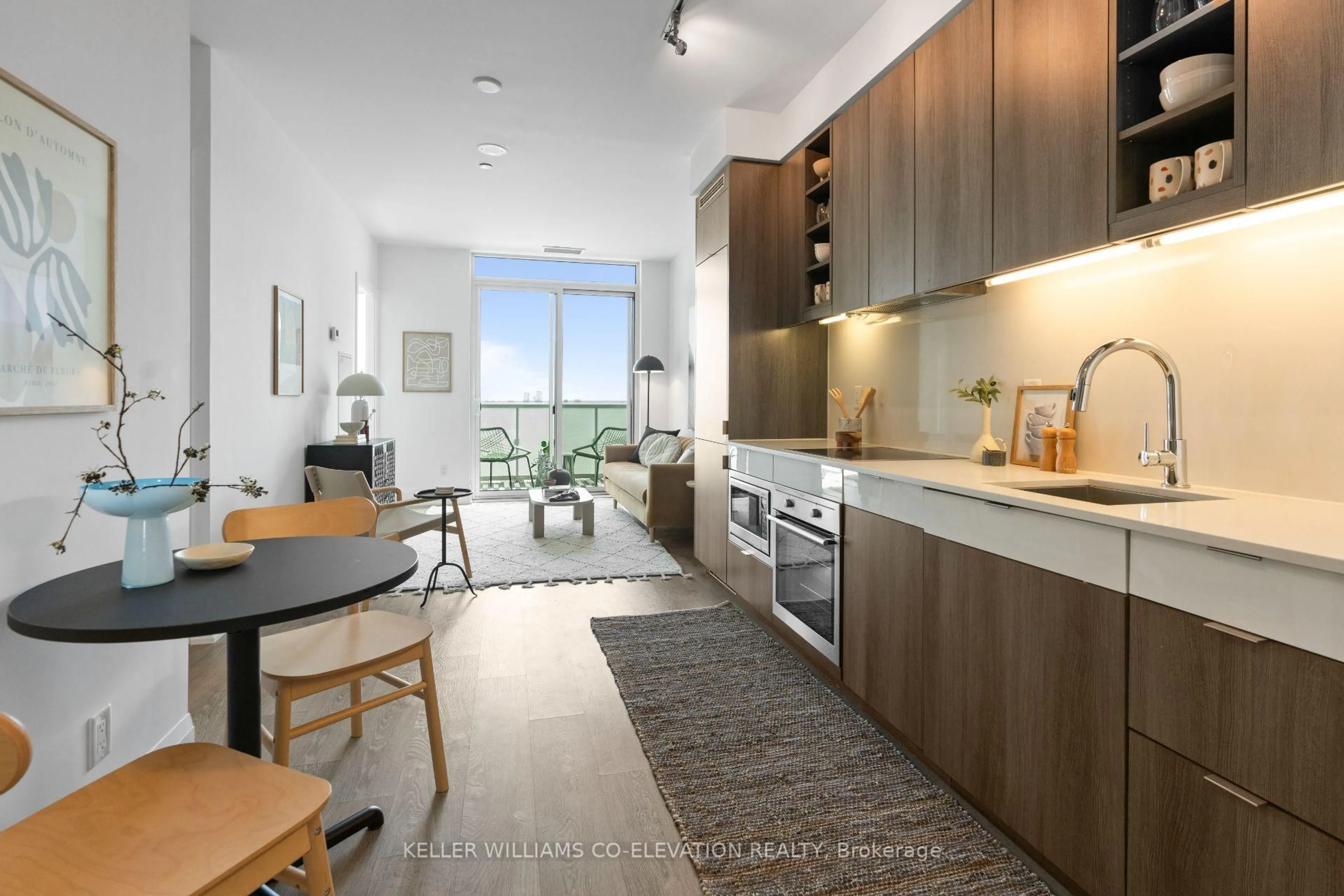 Open concept kitchen, unknown for 101 Erskine Ave #2303, Toronto Ontario M4P 1Y5