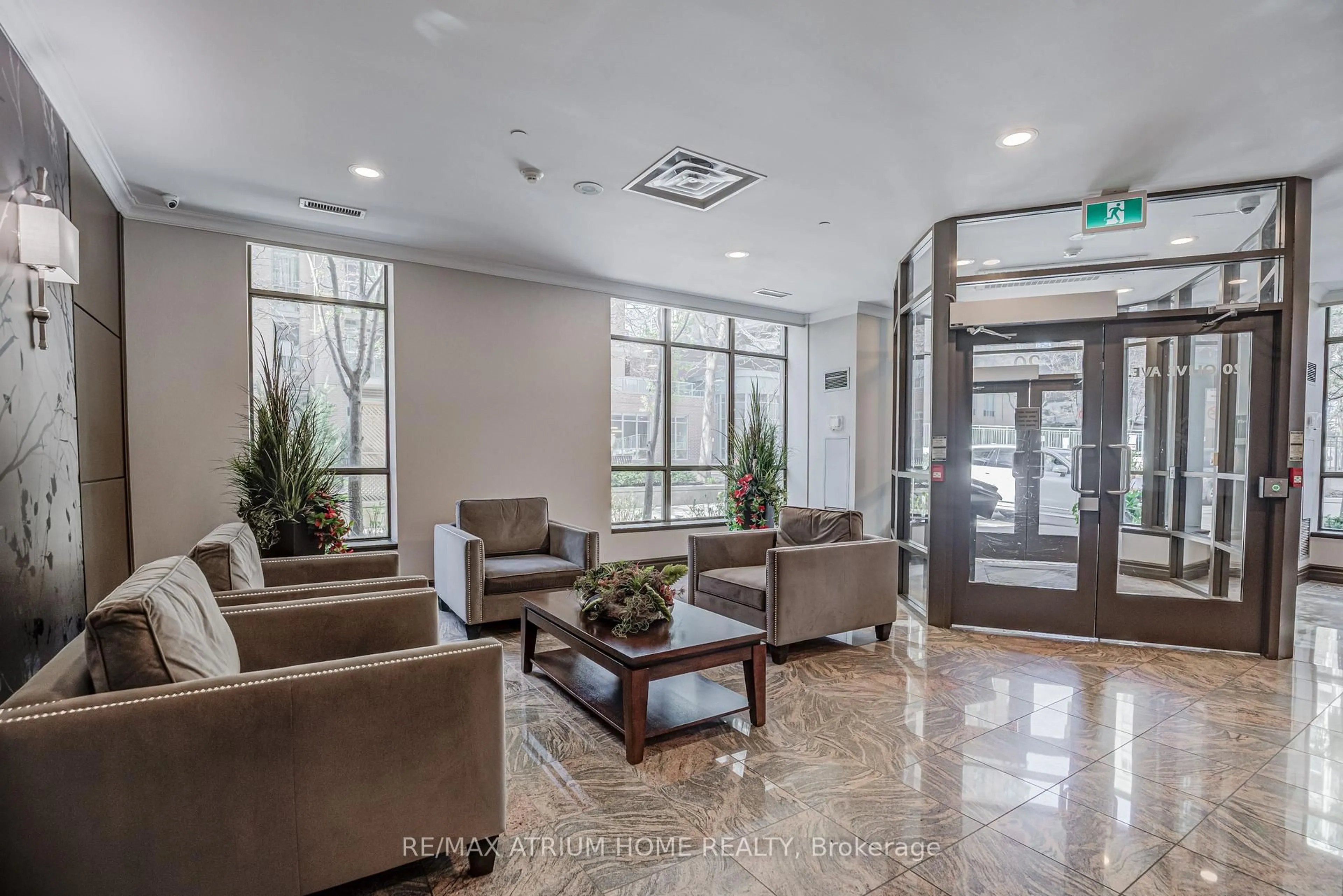 Lobby for 20 Olive Ave #806, Toronto Ontario M2N 4N5