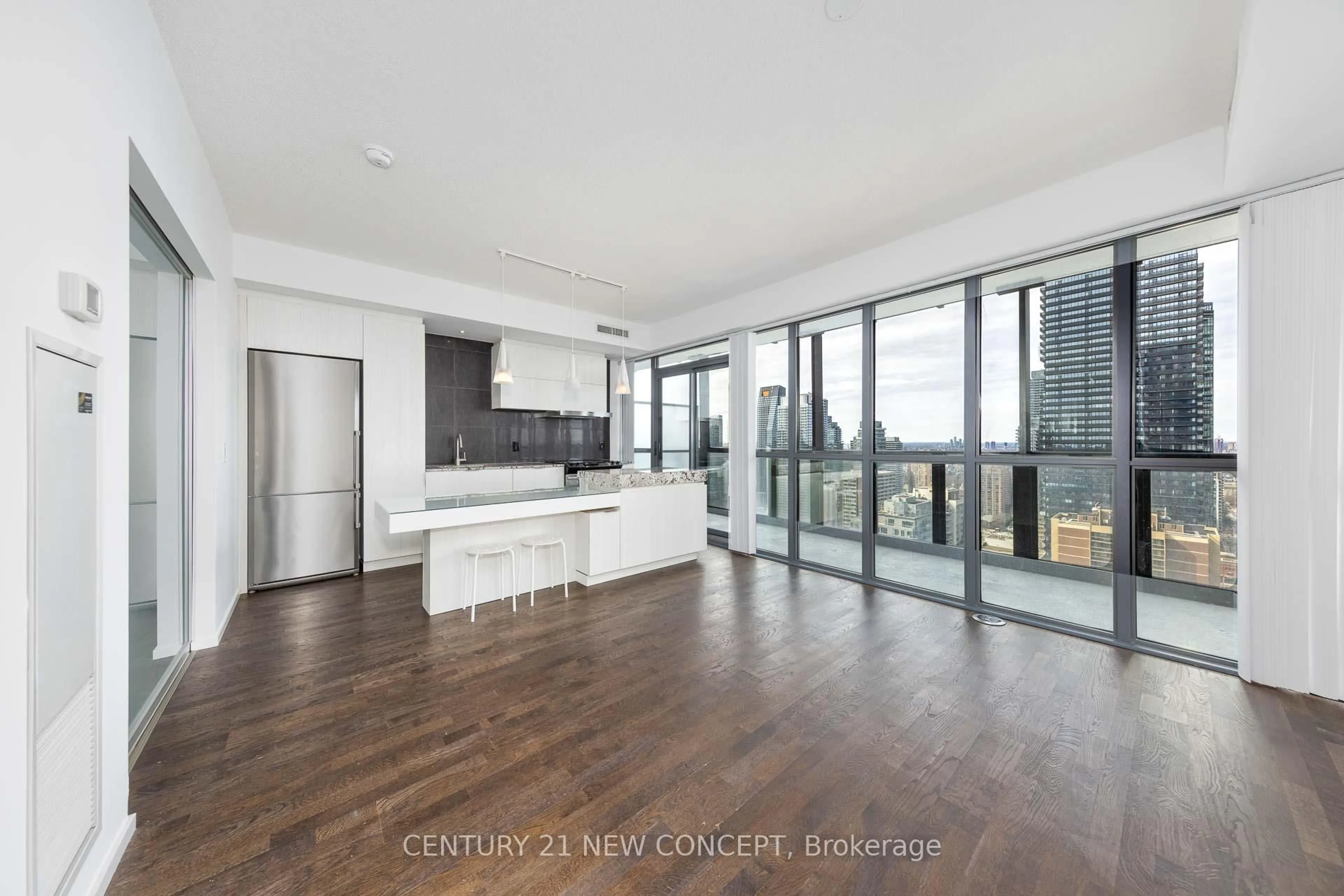 Open concept kitchen, unknown for 101 Charles St #3005, Toronto Ontario M4Y 0A9