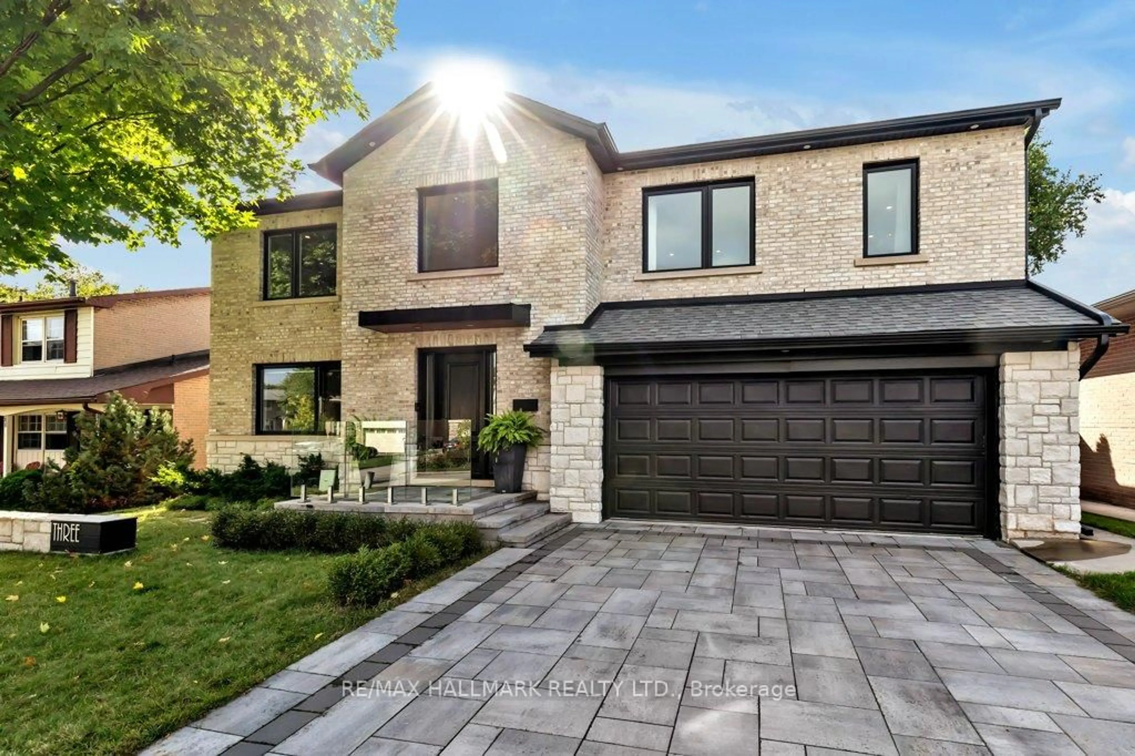 Home with brick exterior material, street for 3 Averdon Cres, Toronto Ontario M3A 1P4
