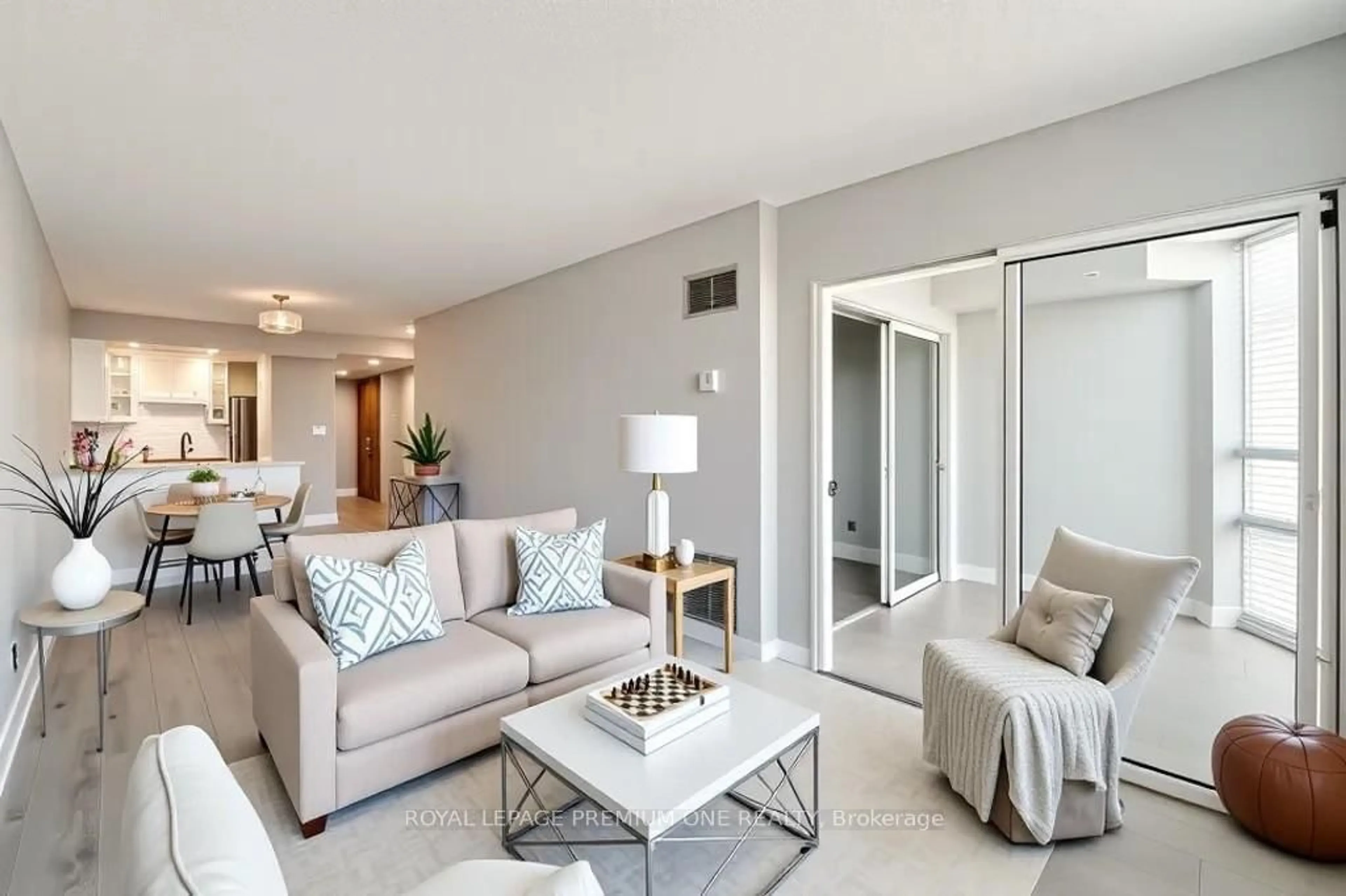 Living room with furniture, unknown for 195 Wynford Dr #1008, Toronto Ontario M3C 3P3