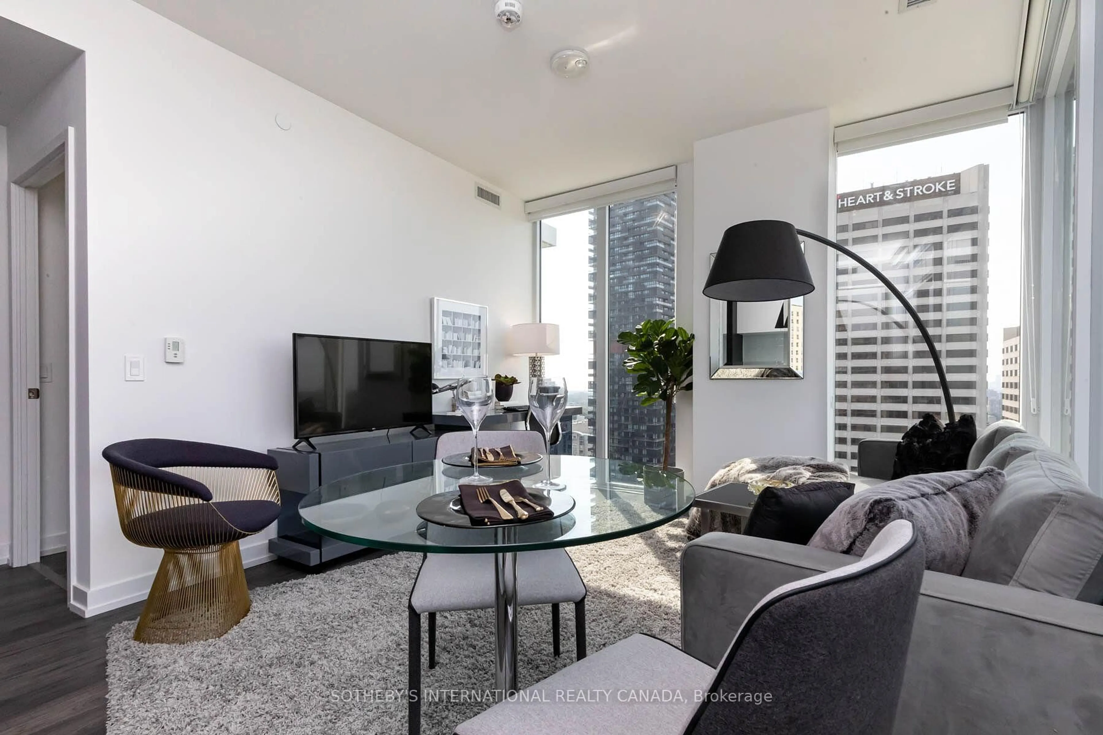 Living room with furniture, unknown for 33 Helendale Ave #2110, Toronto Ontario M4R 0A4