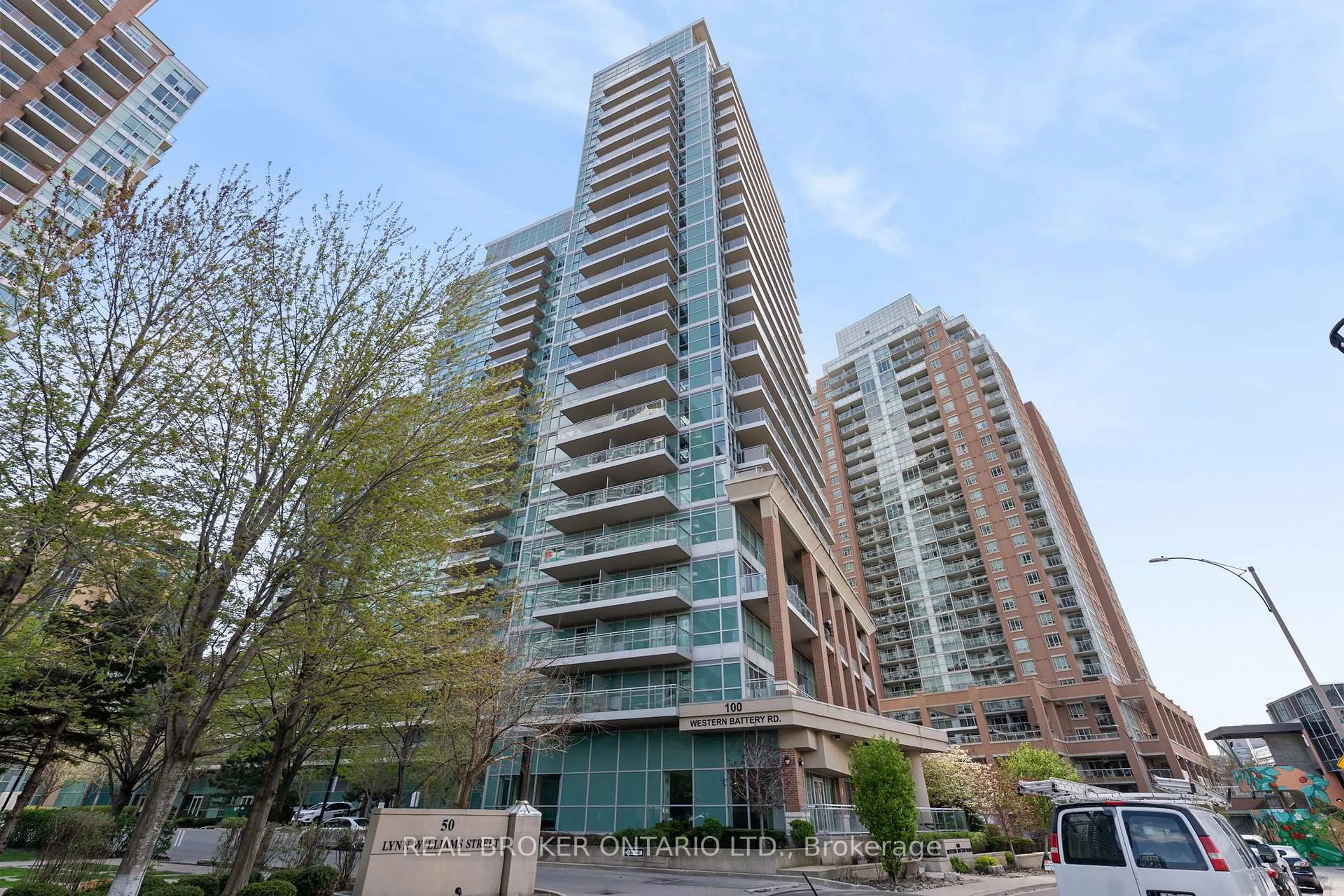 Patio, unknown for 100 Western Battery Rd #2209, Toronto Ontario M6K 3S2