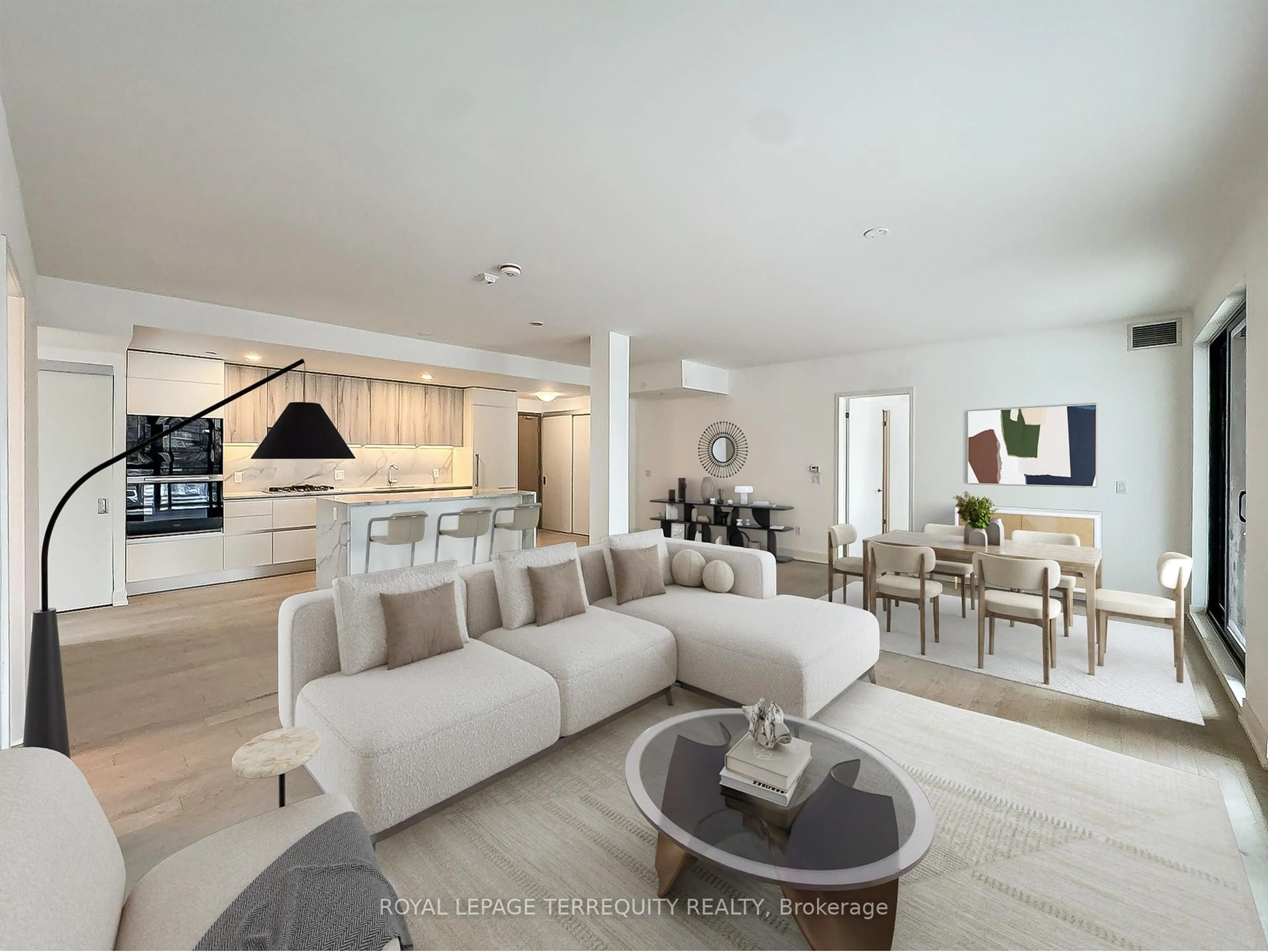 Living room with furniture, unknown for 200 Keewatin Ave #309, Toronto Ontario M4P 1Z8