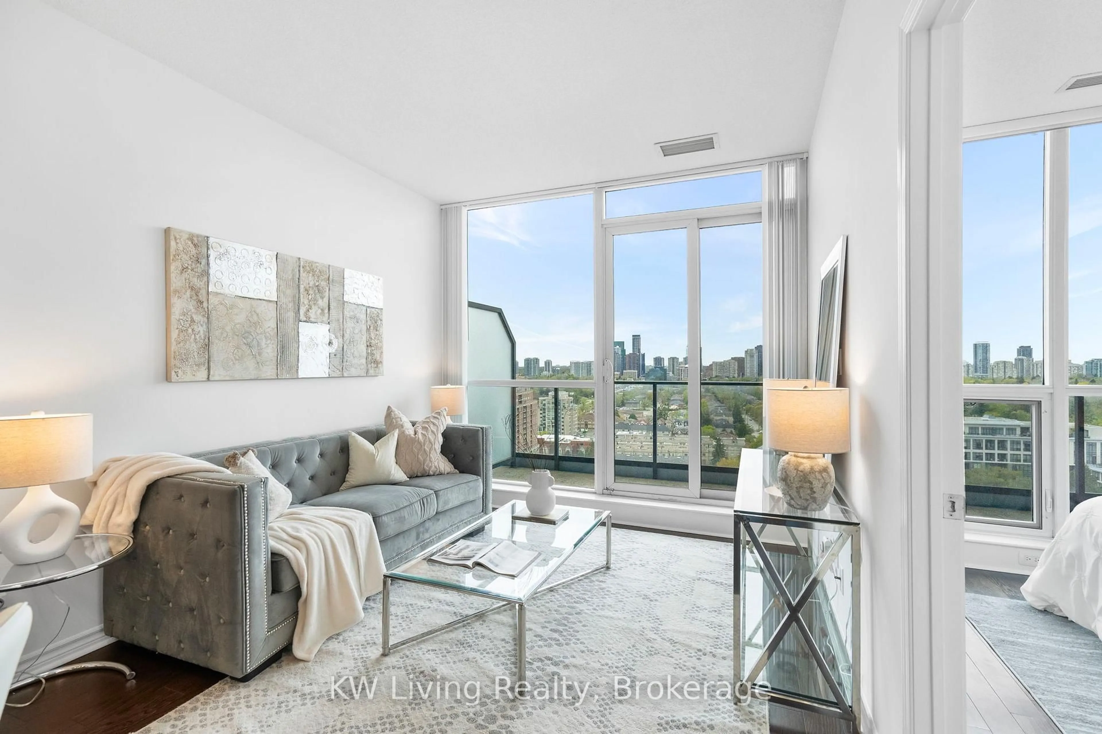 Living room with furniture, unknown for 2885 Bayview Ave #1509, Toronto Ontario M2K 0A3
