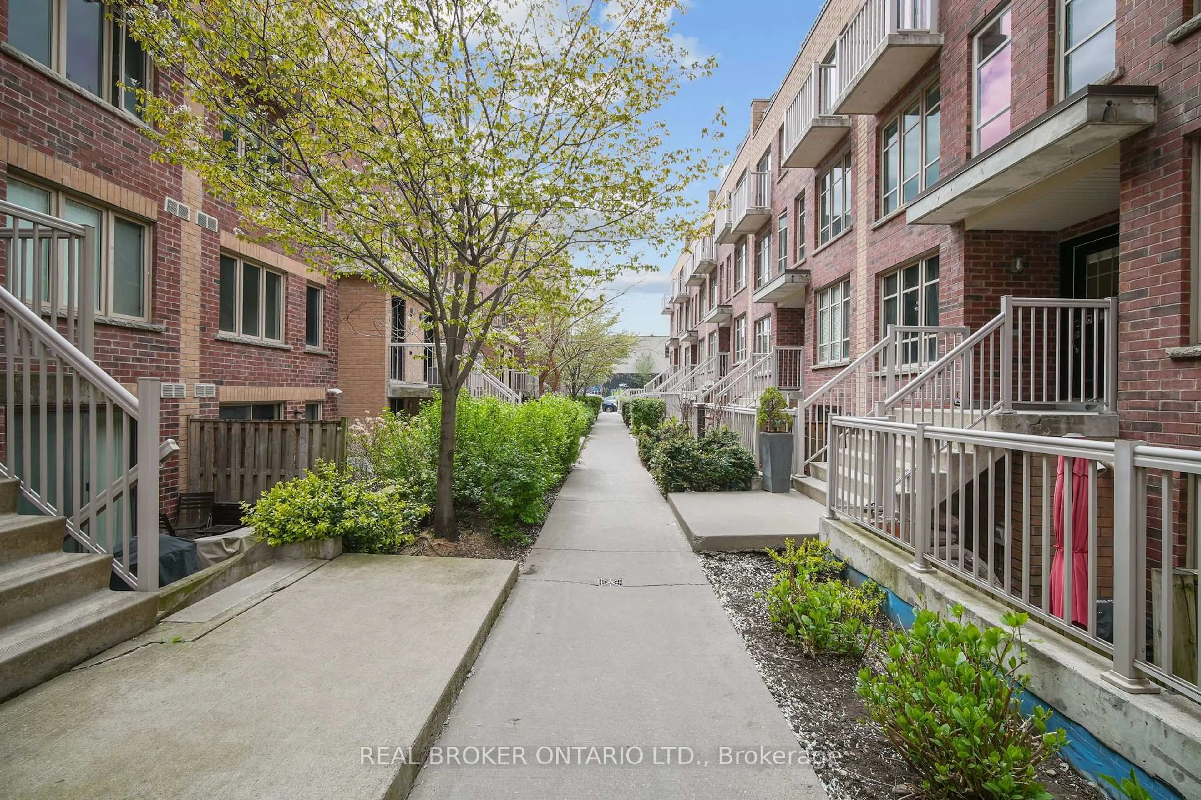 Patio, street for 21 Ruttan St #239, Toronto Ontario M6P 0A1